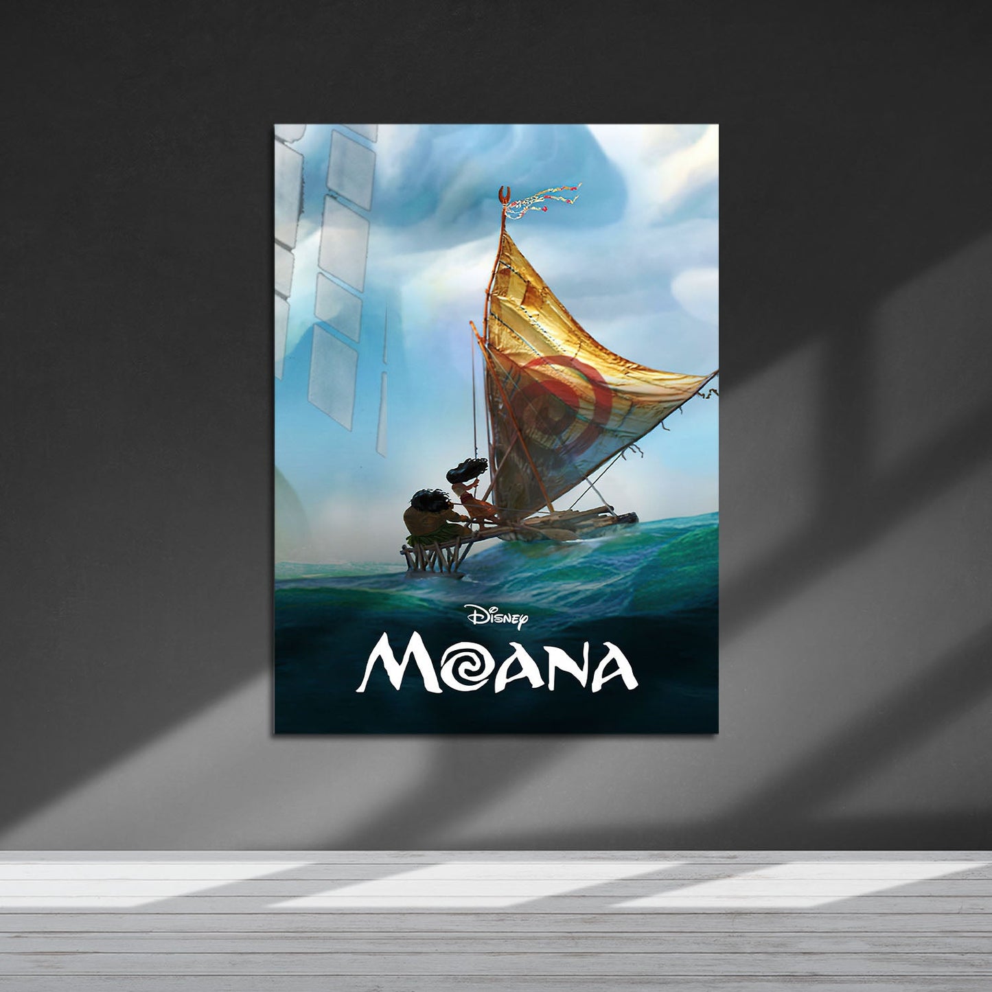 Flex Designs Metal Poster Moana Classic 5 x 7" Home Goods - Movie 2016 Movie Metal Poster