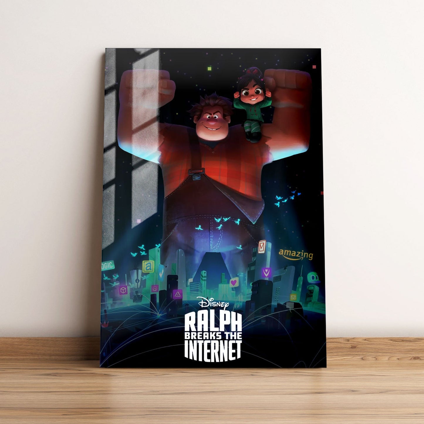 Ralph Breaks the Internet Classic Movie Metal Poster