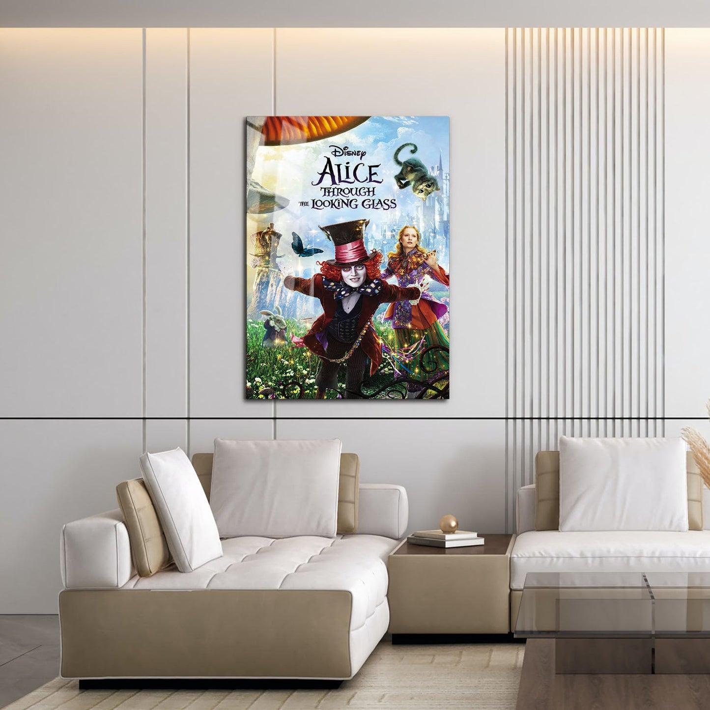 Flex Designs Metal Poster Alice Through the Looking Glass Live Action 16 x 24" Home Goods - Movie 2016 Movie Metal Poster