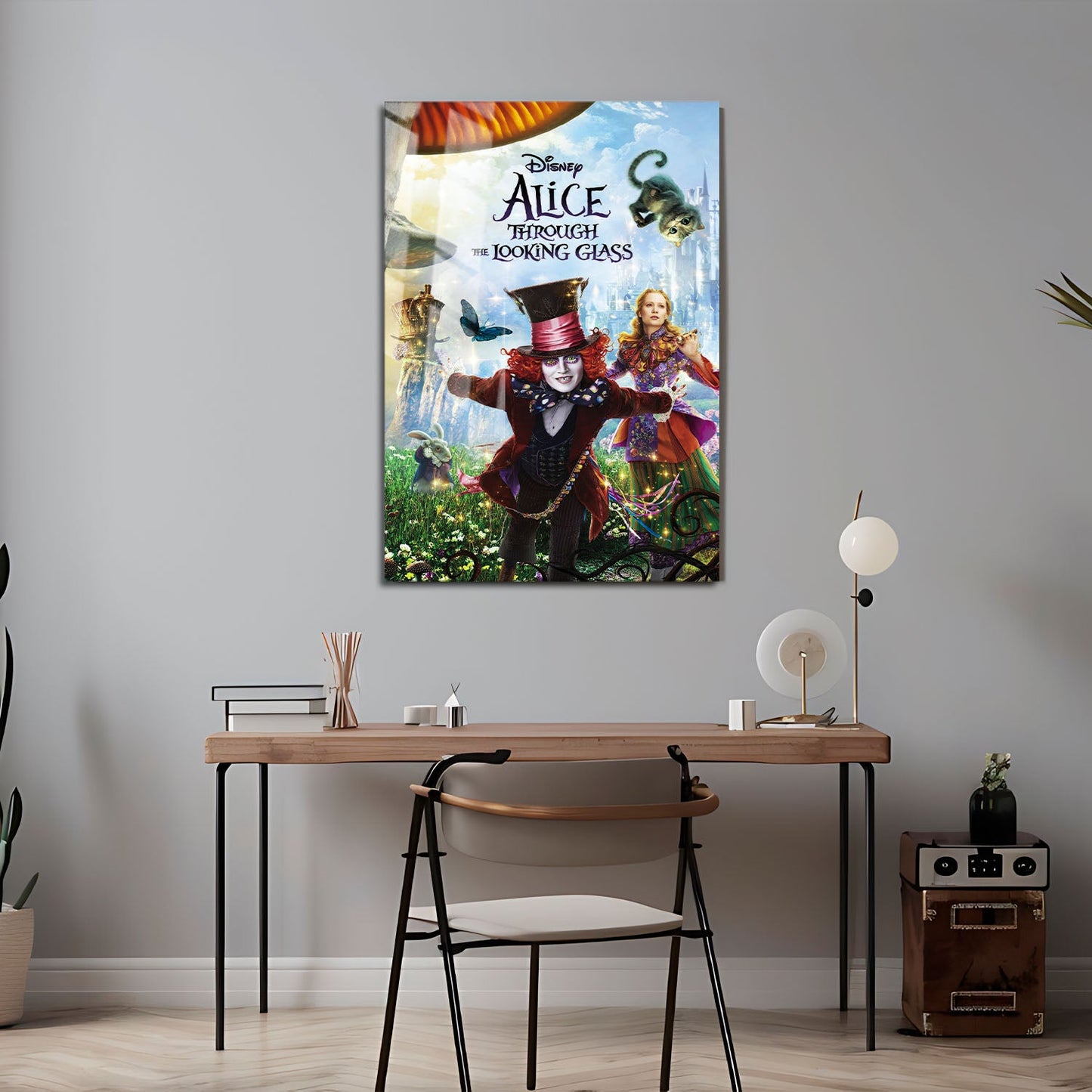 Flex Designs Metal Poster Alice Through the Looking Glass Live Action 24 x 36" Home Goods - Movie 2016 Movie Metal Poster