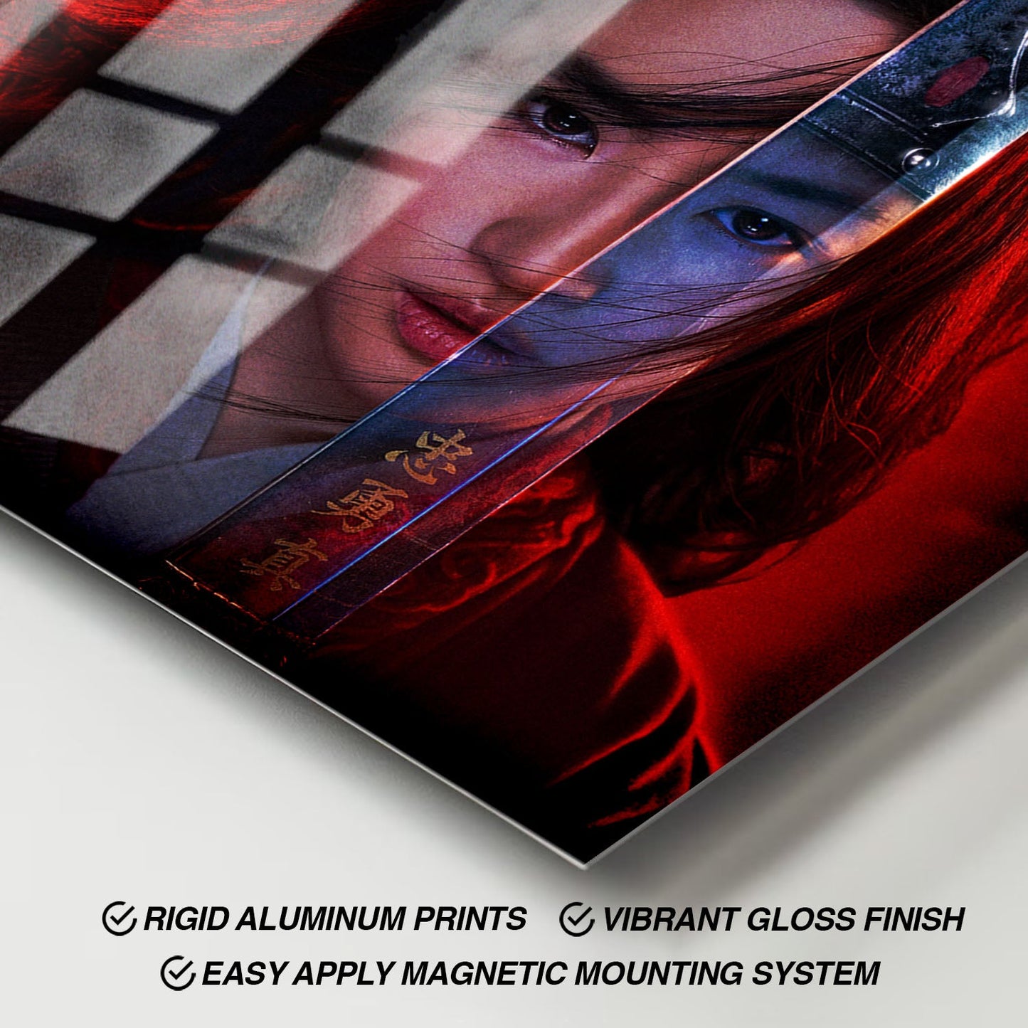 Flex Designs Metal Poster Mulan Live Action 11 x 17" Home Goods - Movie 2020 Movie Metal Poster