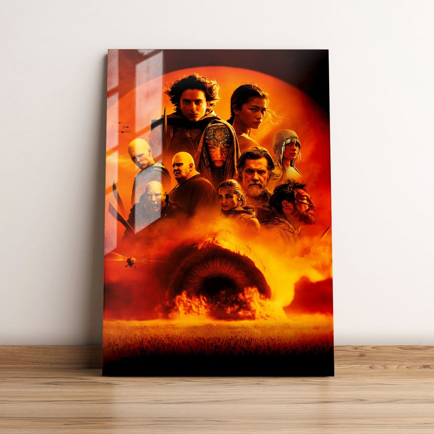 Dune - Part Two Key Art Movie Metal Poster