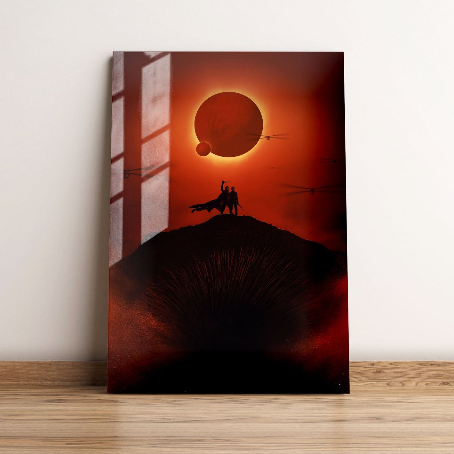 Dune - Part Two Minimalist Movie Metal Poster