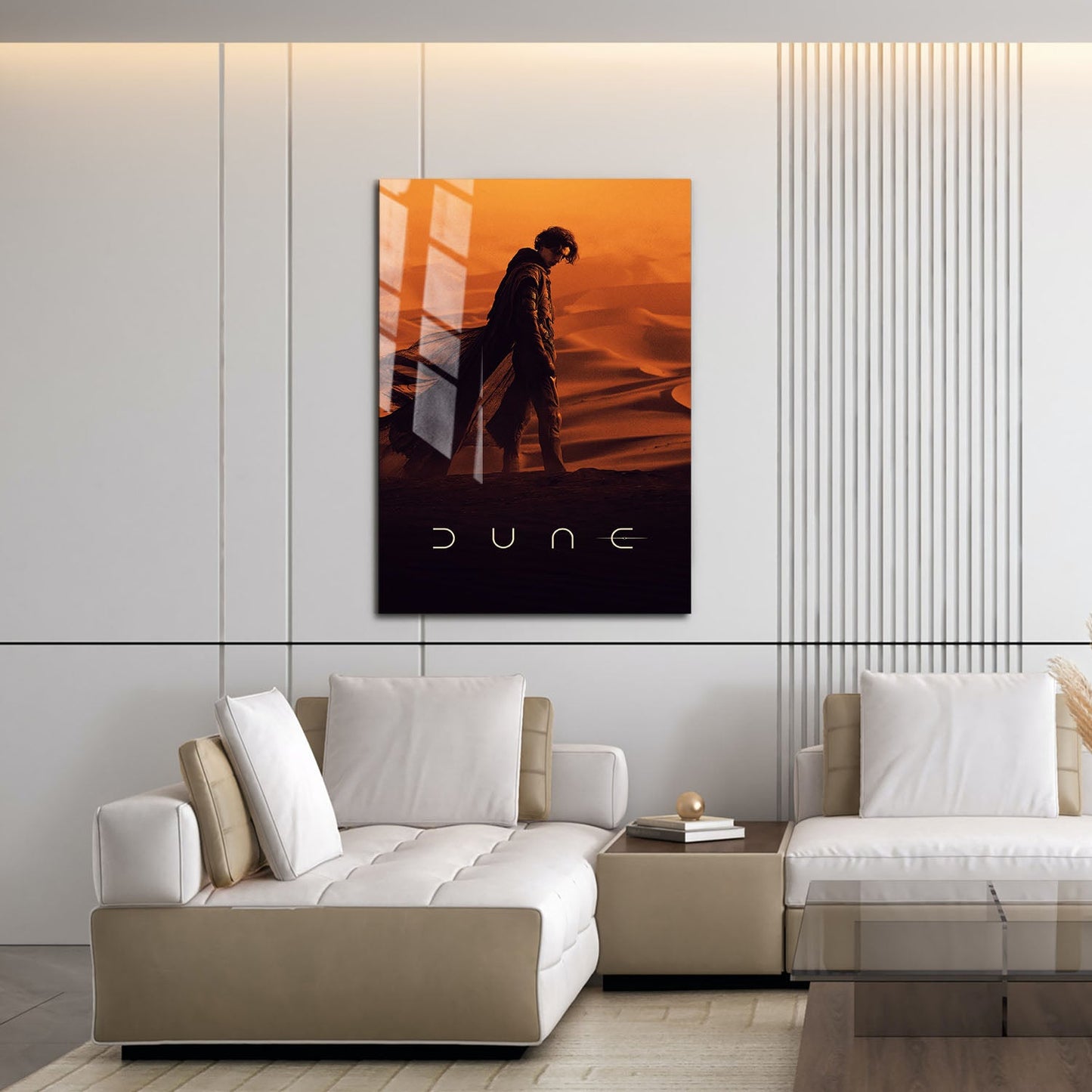 Flex Designs Metal Poster Dune Cinematic 16 x 24" Home Goods - Movie 2021 Movie Metal Poster