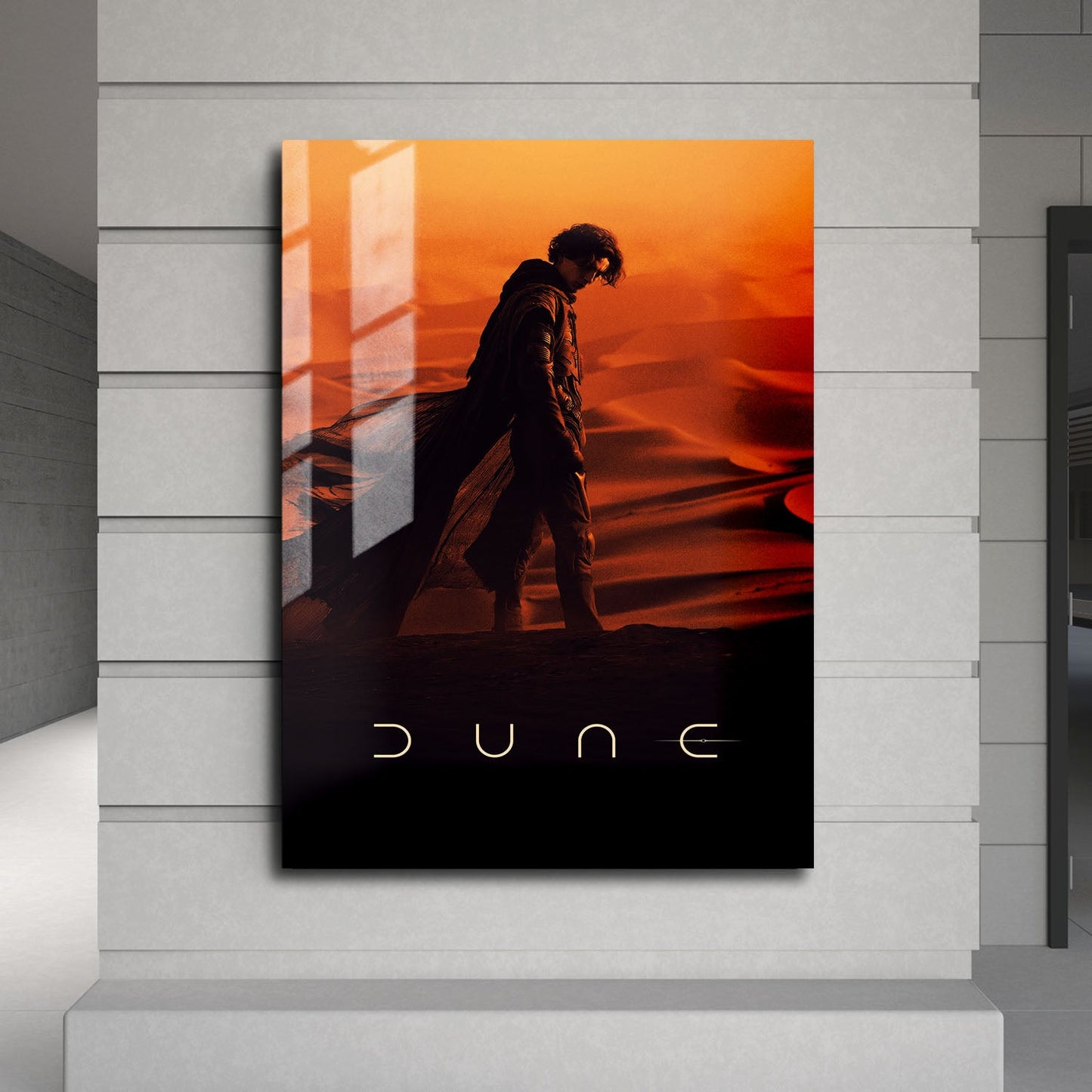 Flex Designs Metal Poster Dune Cinematic 24 x 36" Home Goods - Movie 2021 Movie Metal Poster