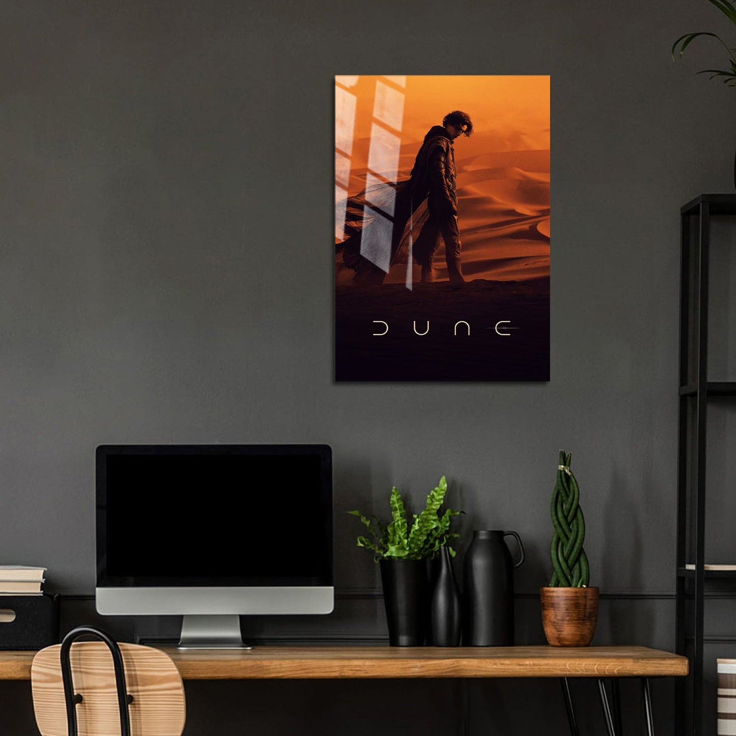 Flex Designs Metal Poster Dune Cinematic 5 x 7" Home Goods - Movie 2021 Movie Metal Poster