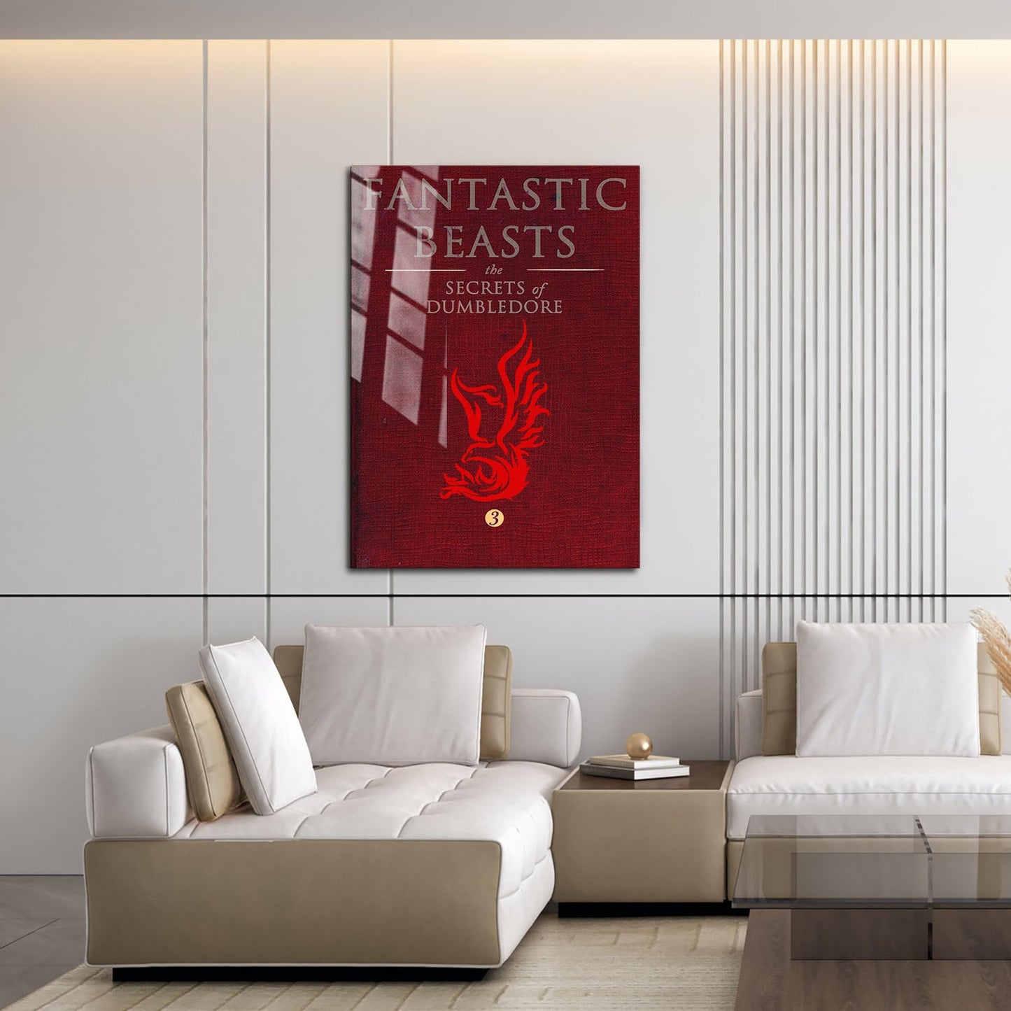 Flex Designs Metal Poster Fantastic Beasts The Secrets of Dumbledore Bookcover 16 x 24" Home Goods - Movie 2022 Movie Metal Poster