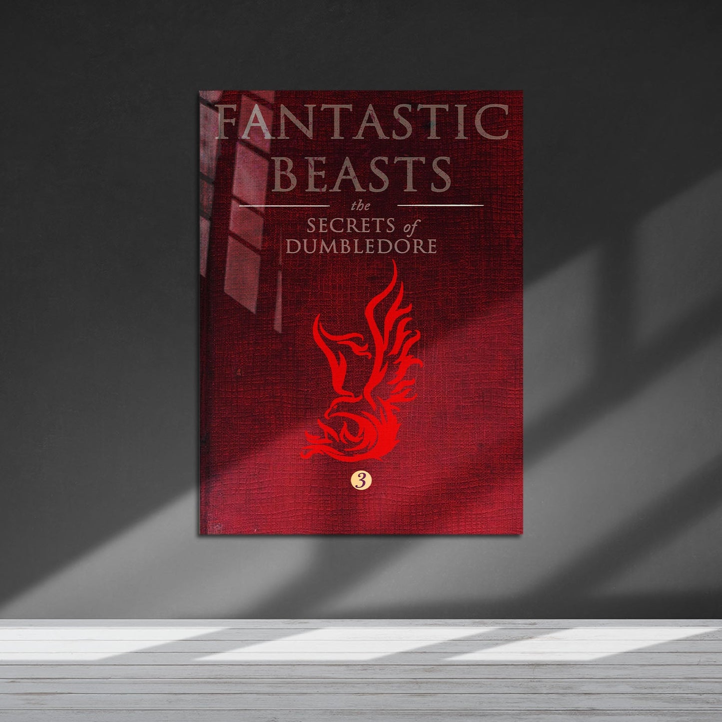 Flex Designs Metal Poster Fantastic Beasts The Secrets of Dumbledore Bookcover 5 x 7" Home Goods - Movie 2022 Movie Metal Poster