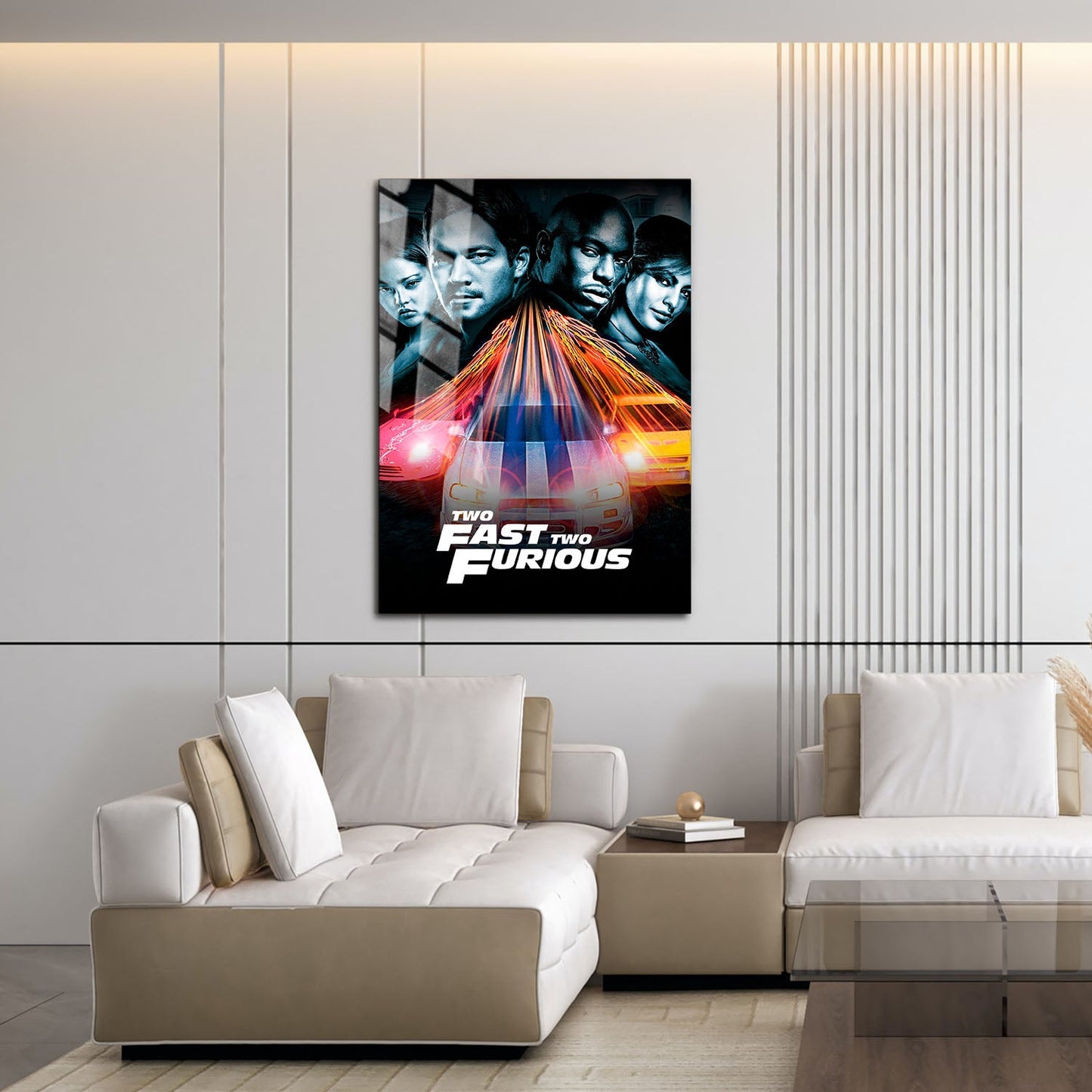 Flex Designs Metal Poster 2 Fast 2 Furious Classic 16 x 24" Home Goods - Movie 2003 Movie Metal Poster