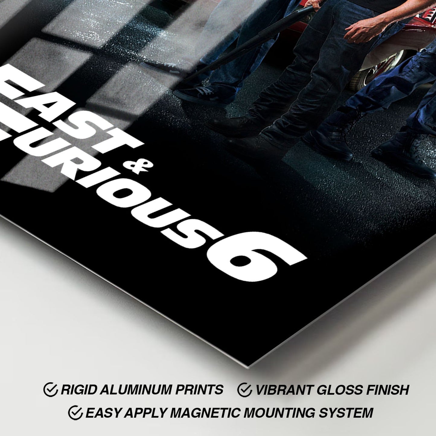 Flex Designs Metal Poster Fast Furious 6 Classic 11 x 17" Home Goods - Movie 2013 Movie Metal Poster