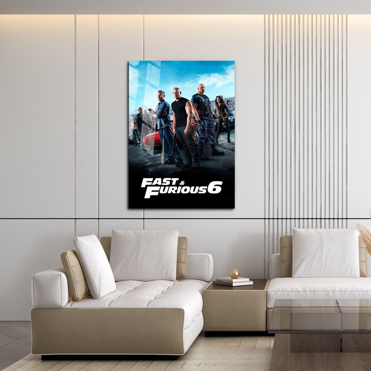 Flex Designs Metal Poster Fast Furious 6 Classic 16 x 24" Home Goods - Movie 2013 Movie Metal Poster