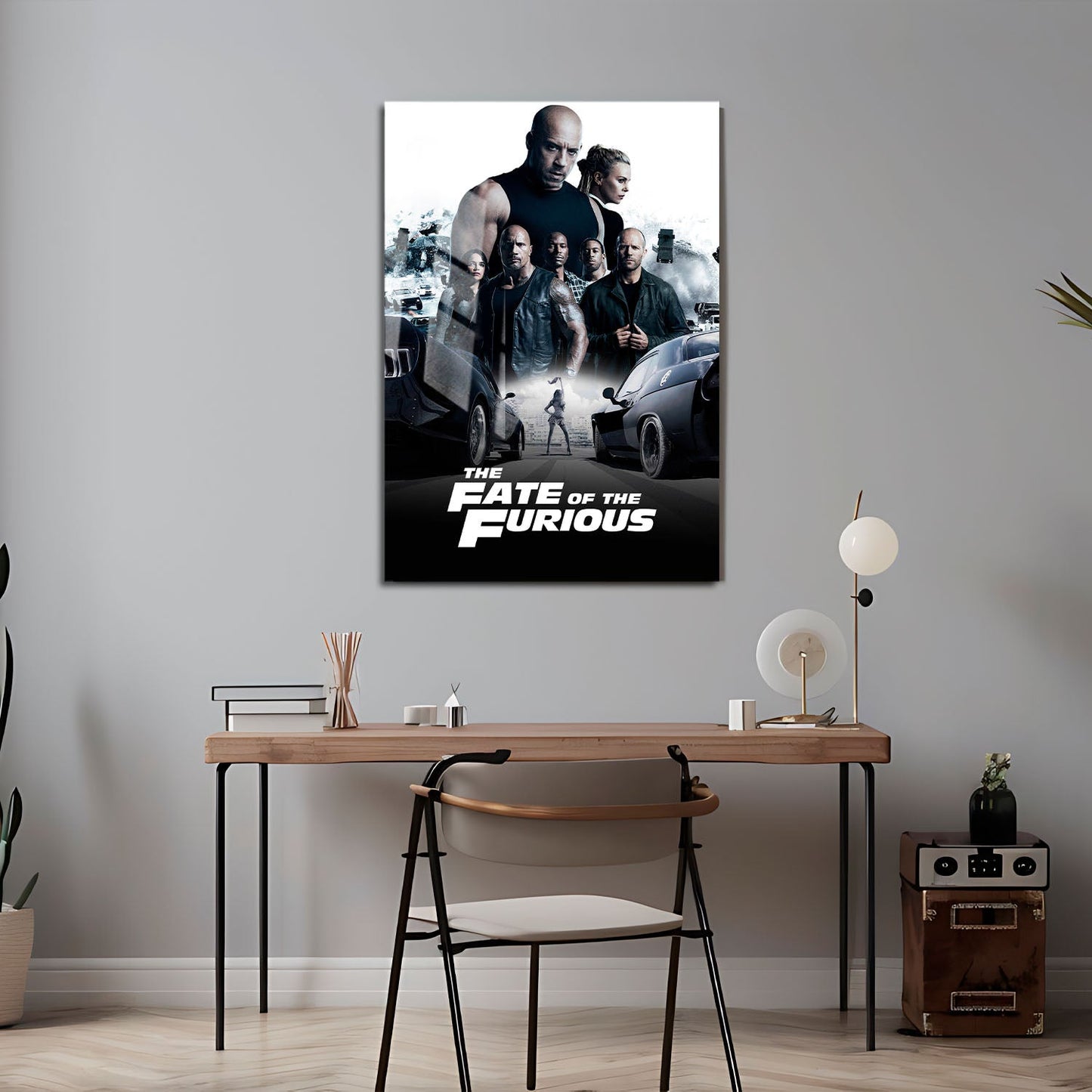 Flex Designs Metal Poster The Fate of the Furious Classic 24 x 36" Home Goods - Movie 2017 Movie Metal Poster