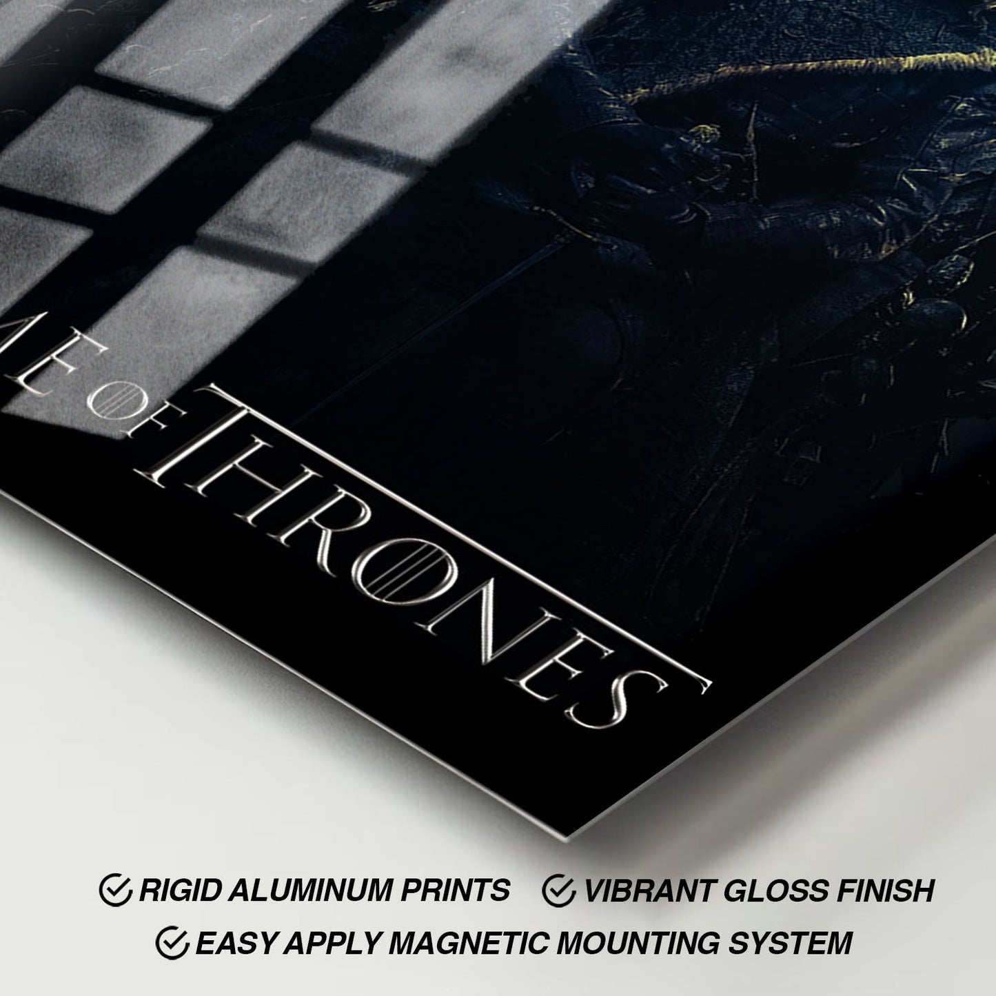 Flex Designs Metal Poster Game of Thrones Arya Stark Classic 11 x 17" Home Goods - TV Show 2011 TV Show Metal Poster