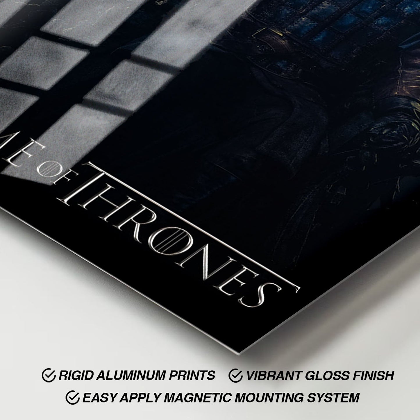 Flex Designs Metal Poster Game of Thrones Jaime Lannister Classic 11 x 17" Home Goods - TV Show 2011 TV Show Metal Poster