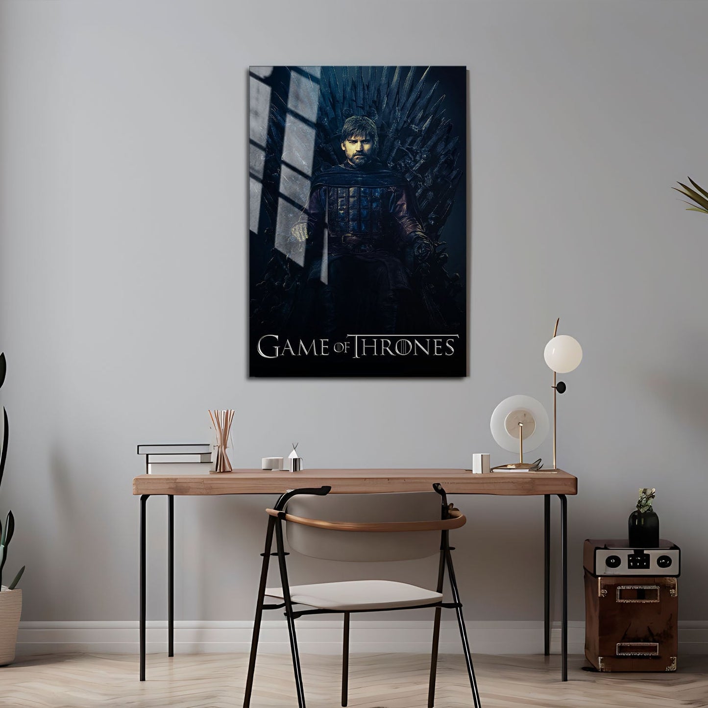 Flex Designs Metal Poster Game of Thrones Jaime Lannister Classic 24 x 36" Home Goods - TV Show 2011 TV Show Metal Poster