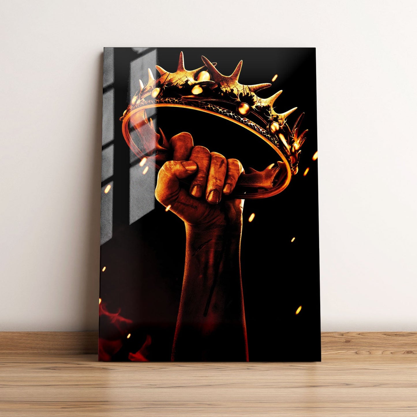 Game of Thrones Crown TV Show Metal Poster