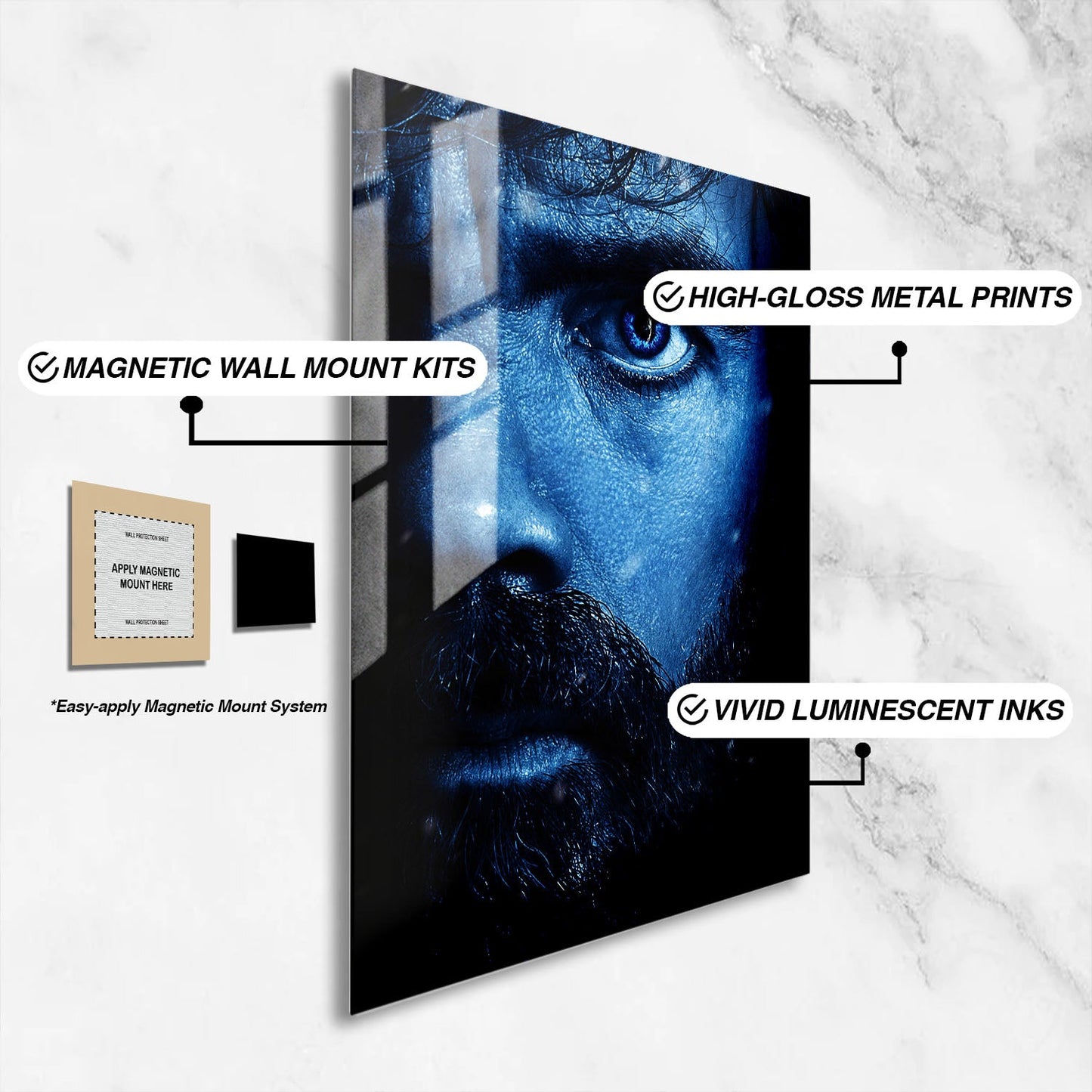 Flex Designs Metal Poster Game of Thrones Tyrion 16 x 24" Home Goods - TV Show 2011 TV Show Metal Poster