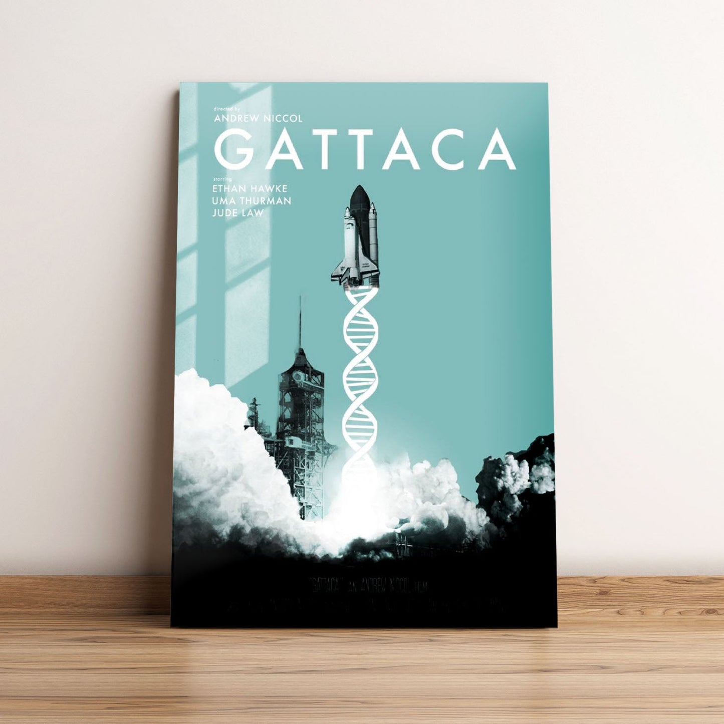 Gattaca Movie Metal Poster