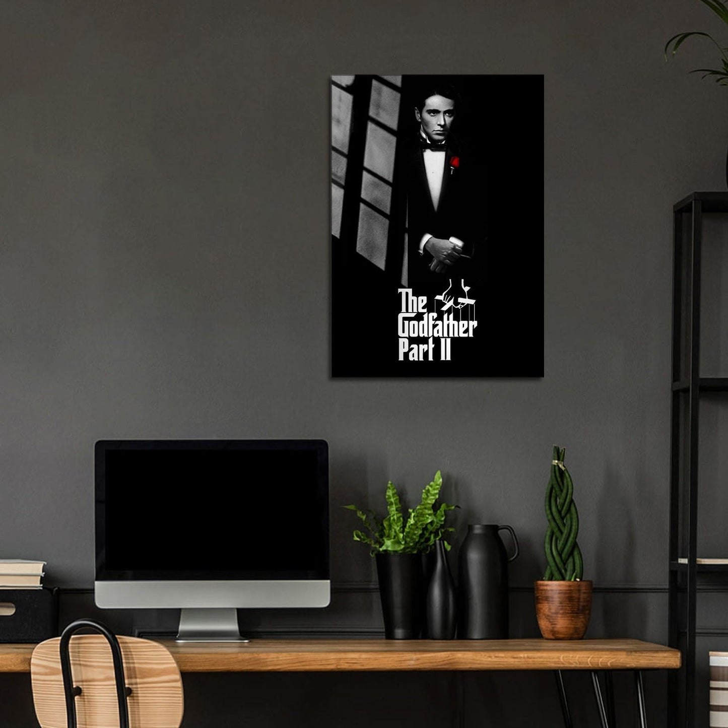Flex Designs Metal Poster The Godfather Part II 5 x 7" Home Goods - Movie 1974 Movie Metal Poster