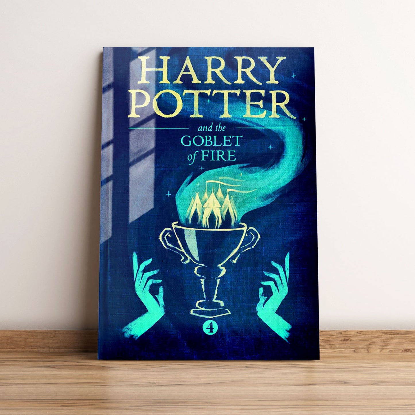 Harry Potter and the Goblet of Fire Bookcover Movie Metal Poster