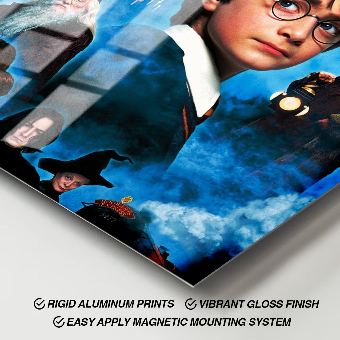 Flex Designs Metal Poster Harry Potter and the Philosophers Stone Classic 11 x 17" Home Goods - Movie 2001 Movie Metal Poster
