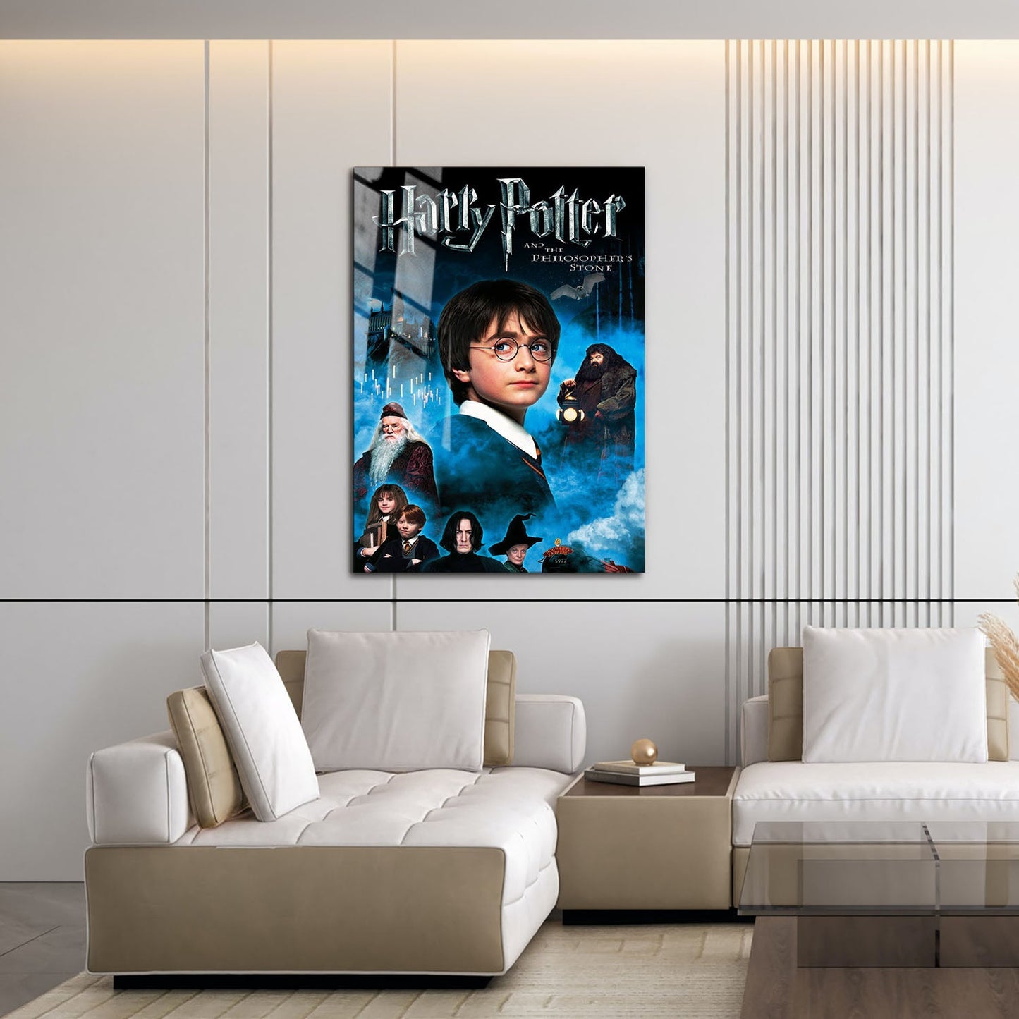 Flex Designs Metal Poster Harry Potter and the Philosophers Stone Classic 16 x 24" Home Goods - Movie 2001 Movie Metal Poster