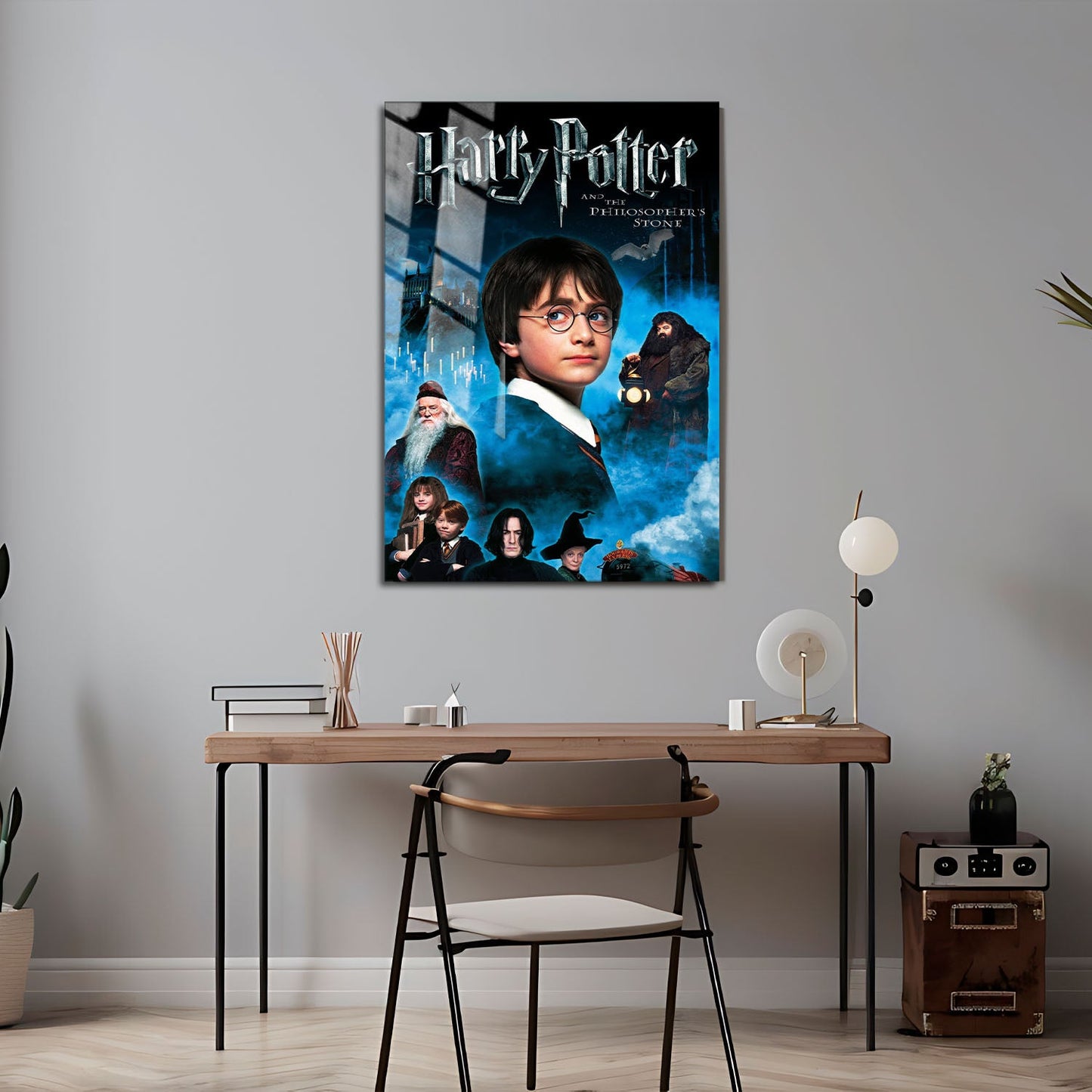Flex Designs Metal Poster Harry Potter and the Philosophers Stone Classic 24 x 36" Home Goods - Movie 2001 Movie Metal Poster