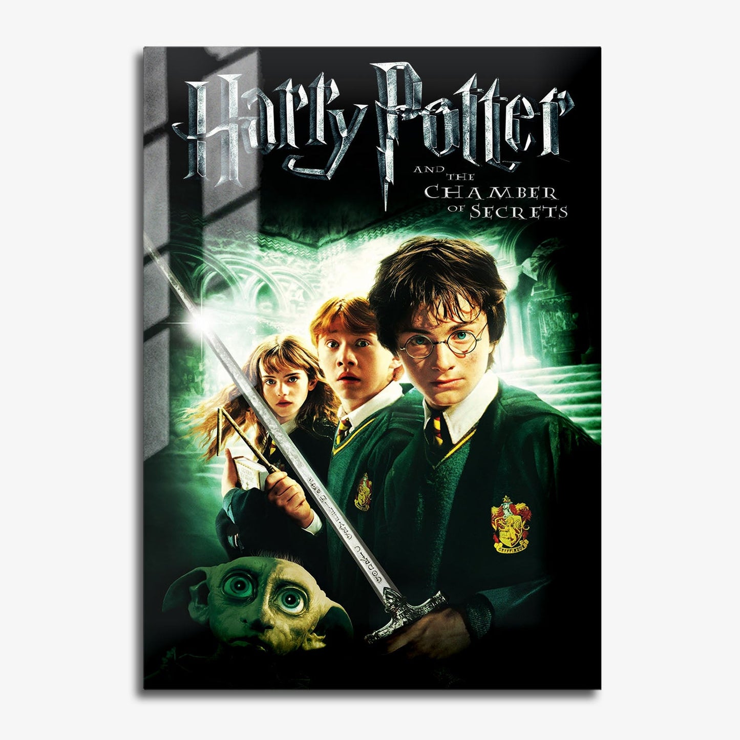 Flex Designs Metal Poster Harry Potter and the Chamber of Secrets Classic 11 x 17" Home Goods - Movie 2002 Movie Metal Poster