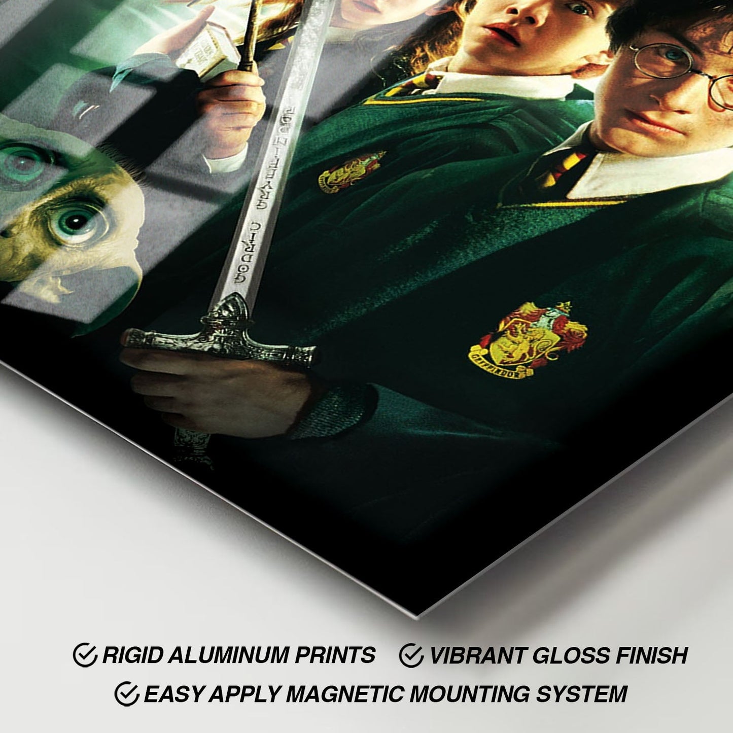 Flex Designs Metal Poster Harry Potter and the Chamber of Secrets Classic 11 x 17" Home Goods - Movie 2002 Movie Metal Poster