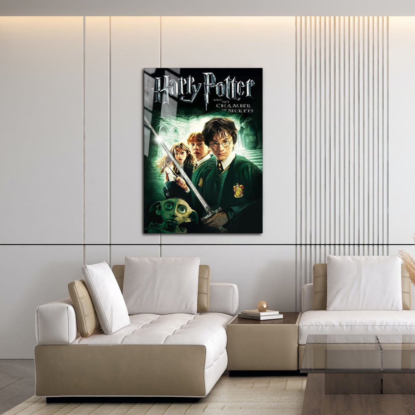 Flex Designs Metal Poster Harry Potter and the Chamber of Secrets Classic 16 x 24" Home Goods - Movie 2002 Movie Metal Poster