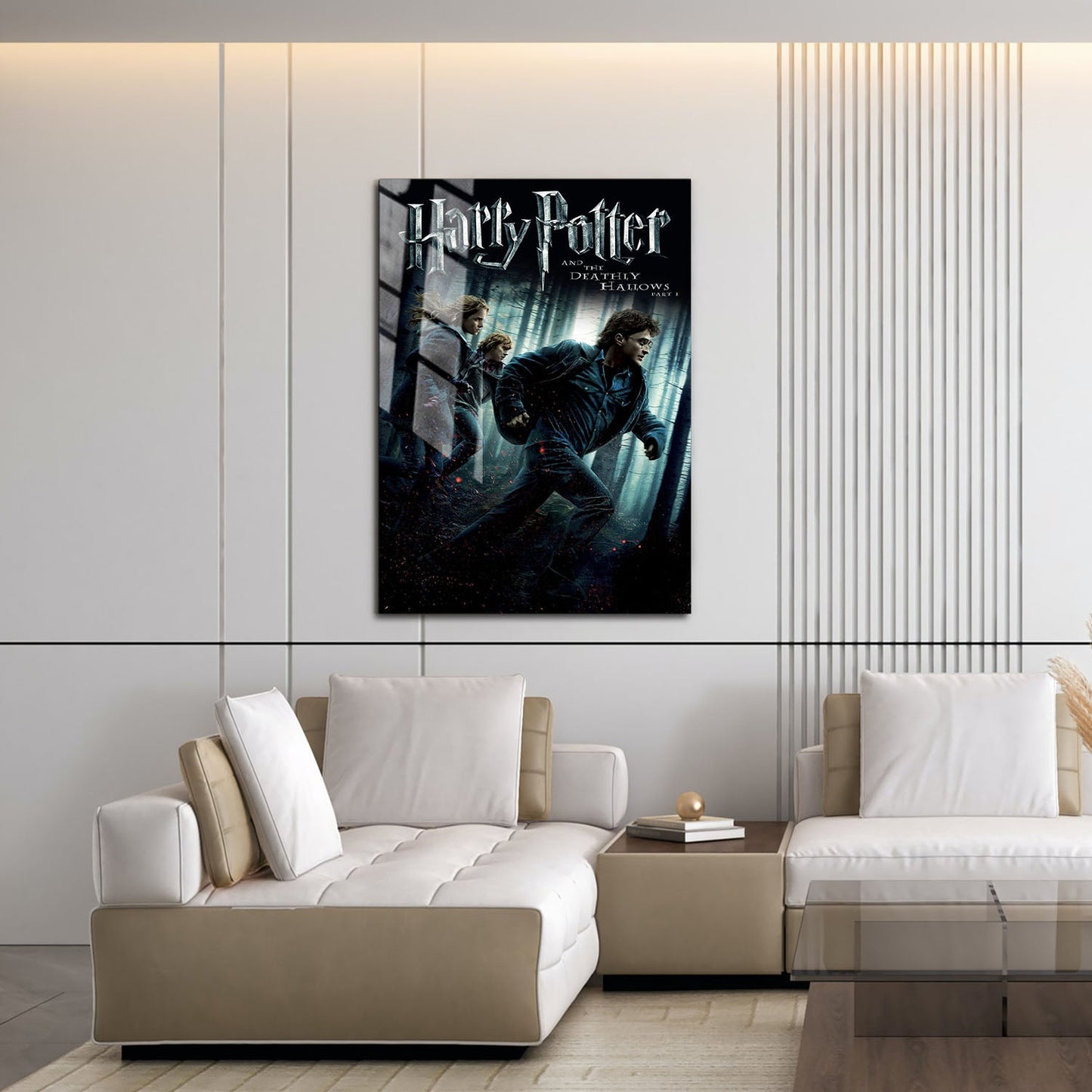 Flex Designs Metal Poster Harry Potter and the Deathly Hallows Part 1 Classic 16 x 24" Home Goods - Movie 2010 Movie Metal Poster