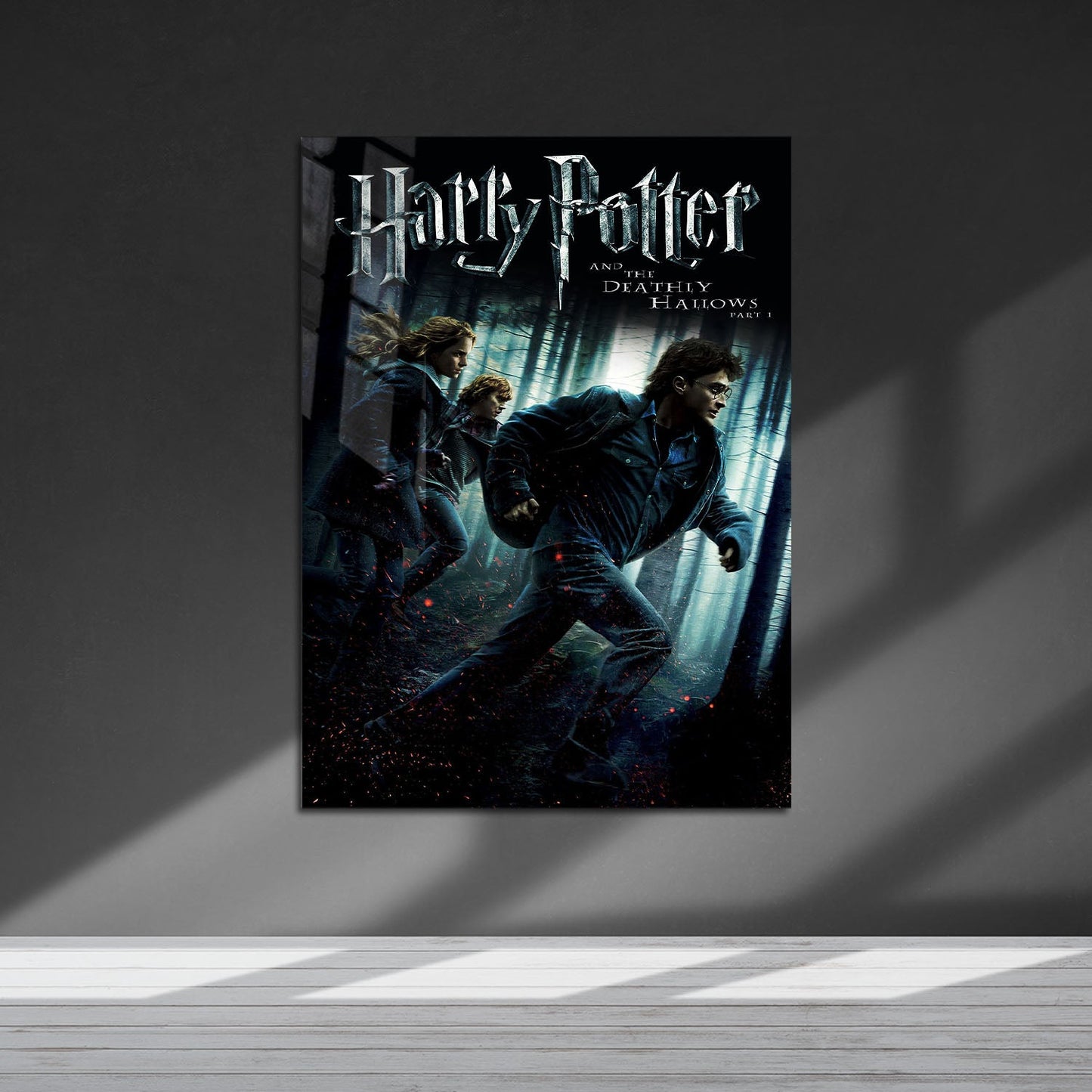 Flex Designs Metal Poster Harry Potter and the Deathly Hallows Part 1 Classic 5 x 7" Home Goods - Movie 2010 Movie Metal Poster