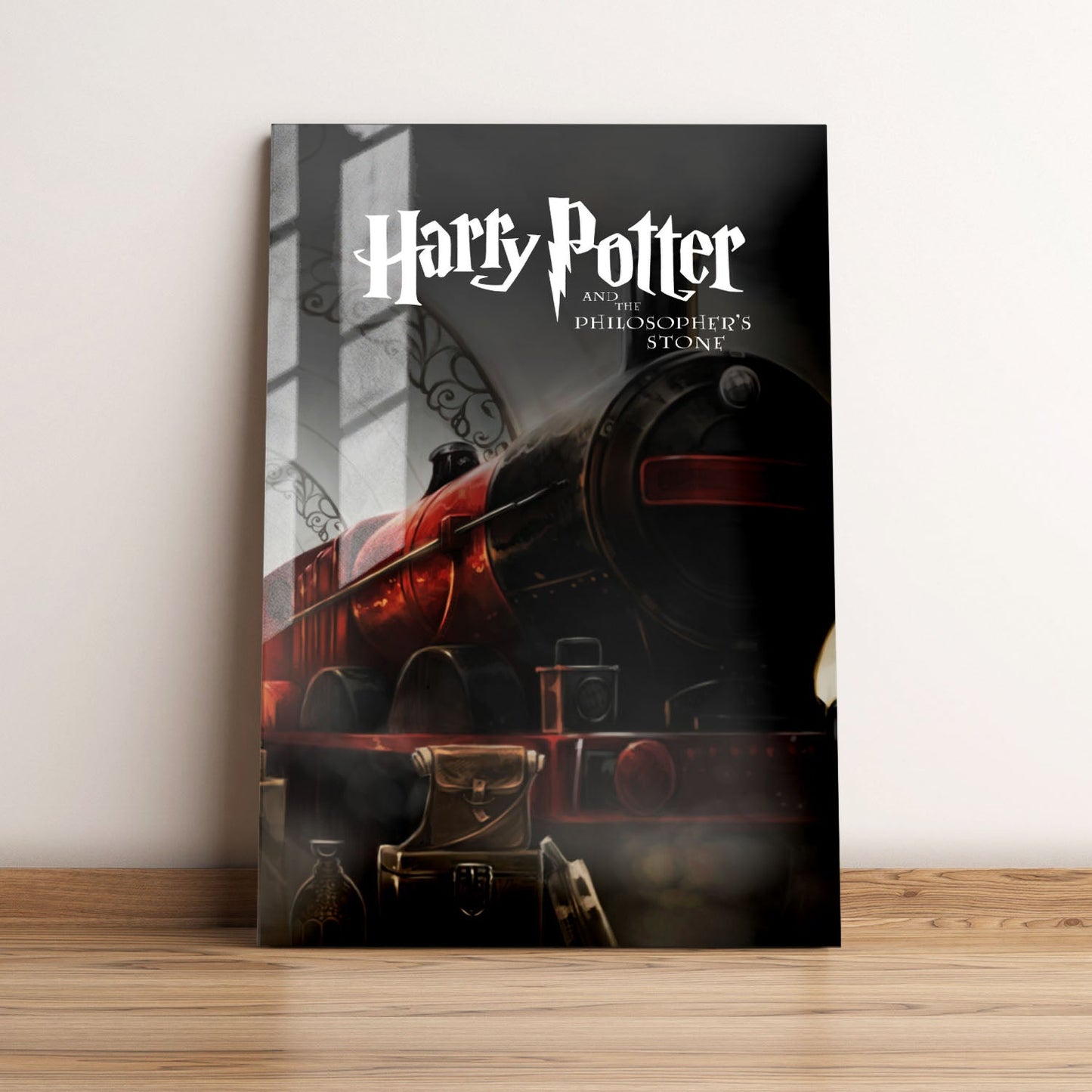 Harry Potter and the Philosophers Stone Minimalist Movie Metal Poster