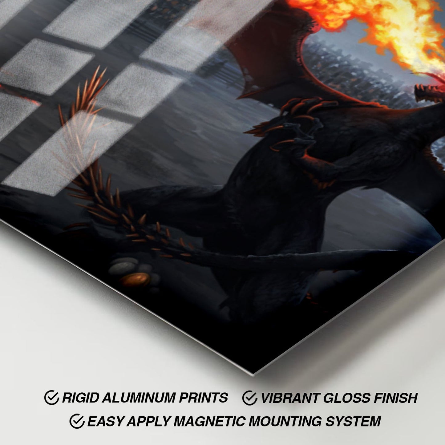 Flex Designs Metal Poster Harry Potter and the Goblet of Fire Minimalist 11 x 17" Home Goods - Movie 2005 Movie Metal Poster