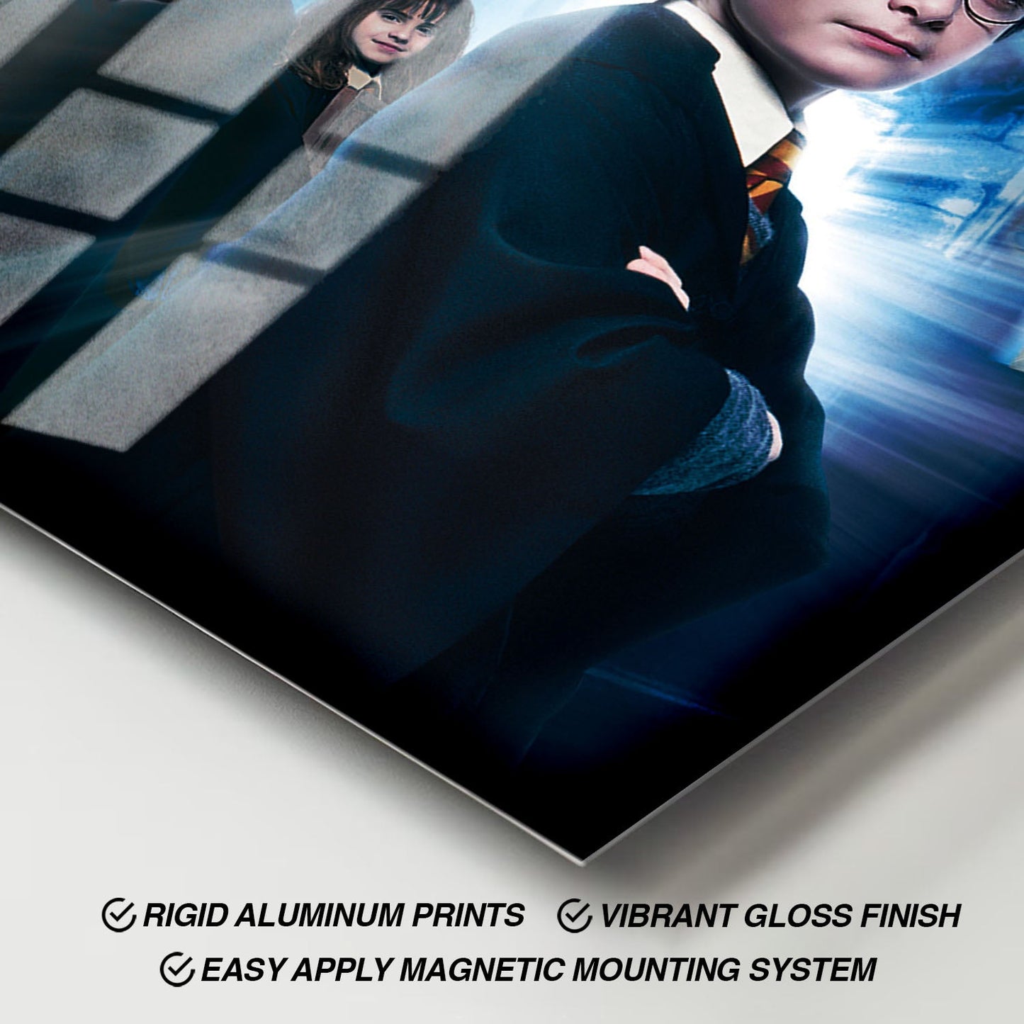 Flex Designs Metal Poster Harry Potter and the Philosophers Stone Textless 11 x 17" Home Goods - Movie 2001 Movie Metal Poster