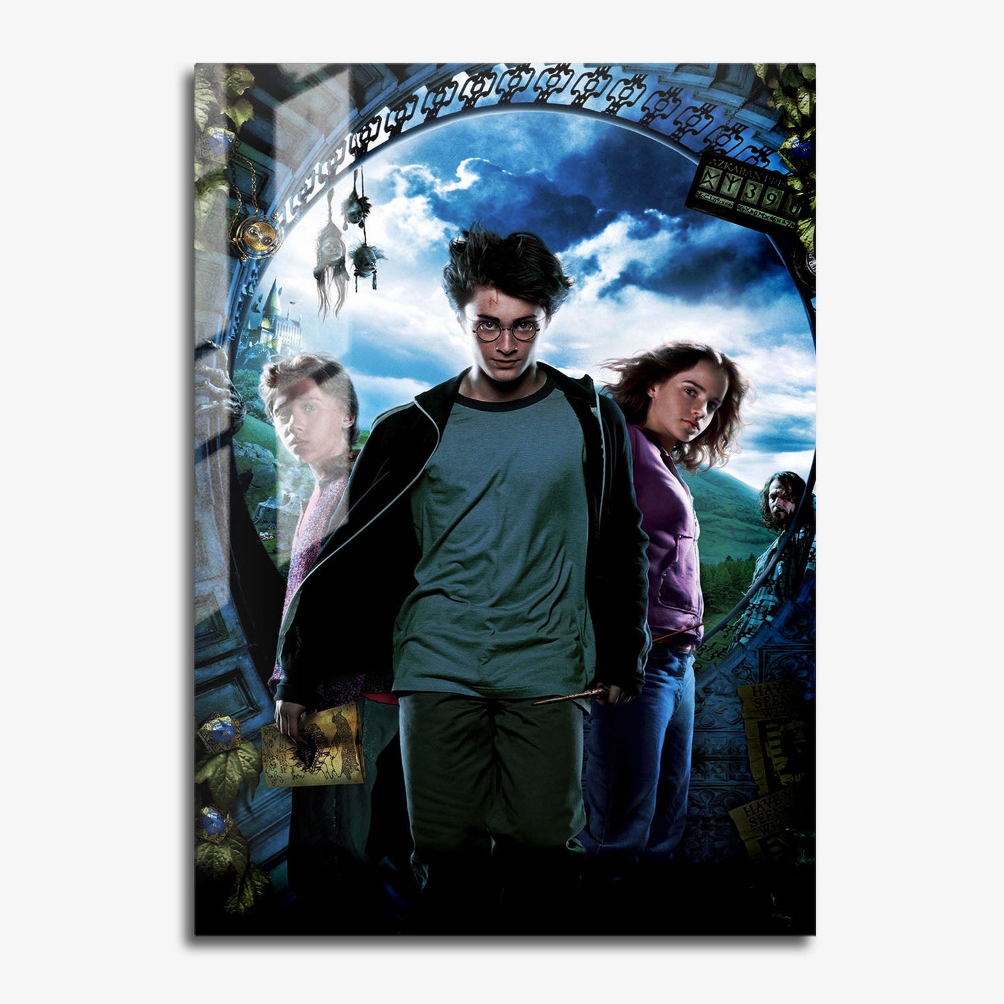 Flex Designs Metal Poster Harry Potter and the Prisoner of Azkaban Textless 11 x 17" Home Goods - Movie 2004 Movie Metal Poster