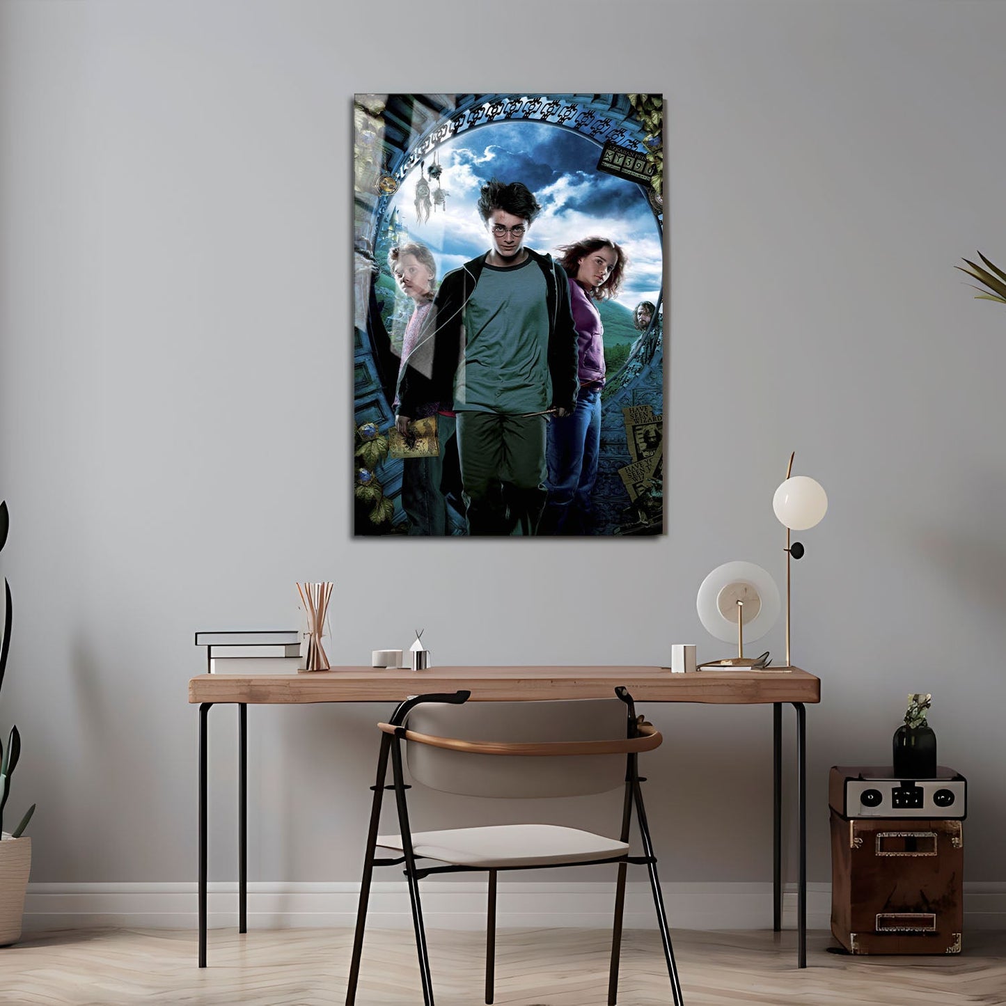 Flex Designs Metal Poster Harry Potter and the Prisoner of Azkaban Textless 24 x 36" Home Goods - Movie 2004 Movie Metal Poster