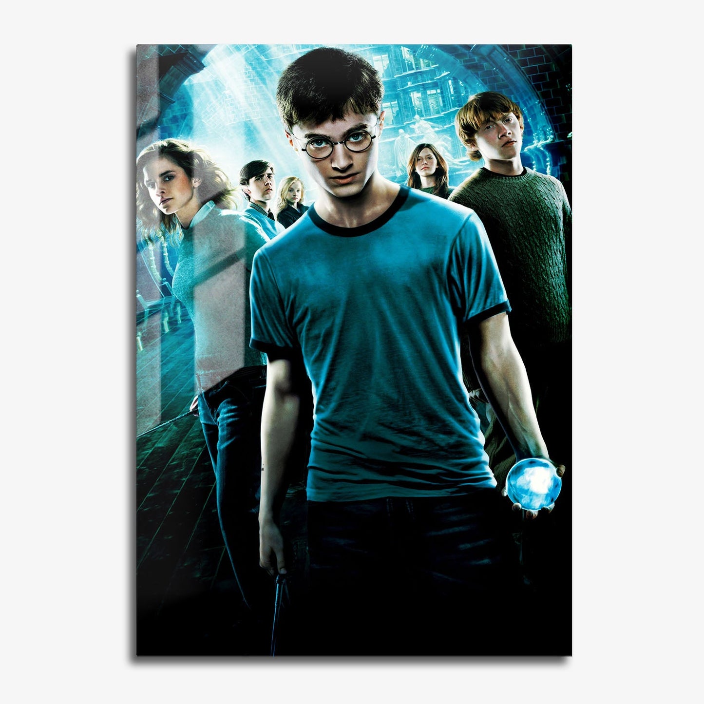 Flex Designs Metal Poster Harry Potter and the Order of the Phoenix Textless 11 x 17" Home Goods - Movie 2007 Movie Metal Poster