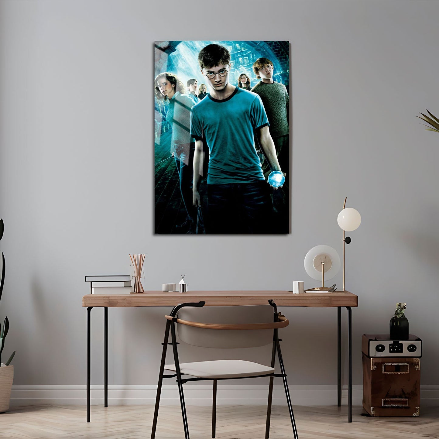 Flex Designs Metal Poster Harry Potter and the Order of the Phoenix Textless 24 x 36" Home Goods - Movie 2007 Movie Metal Poster