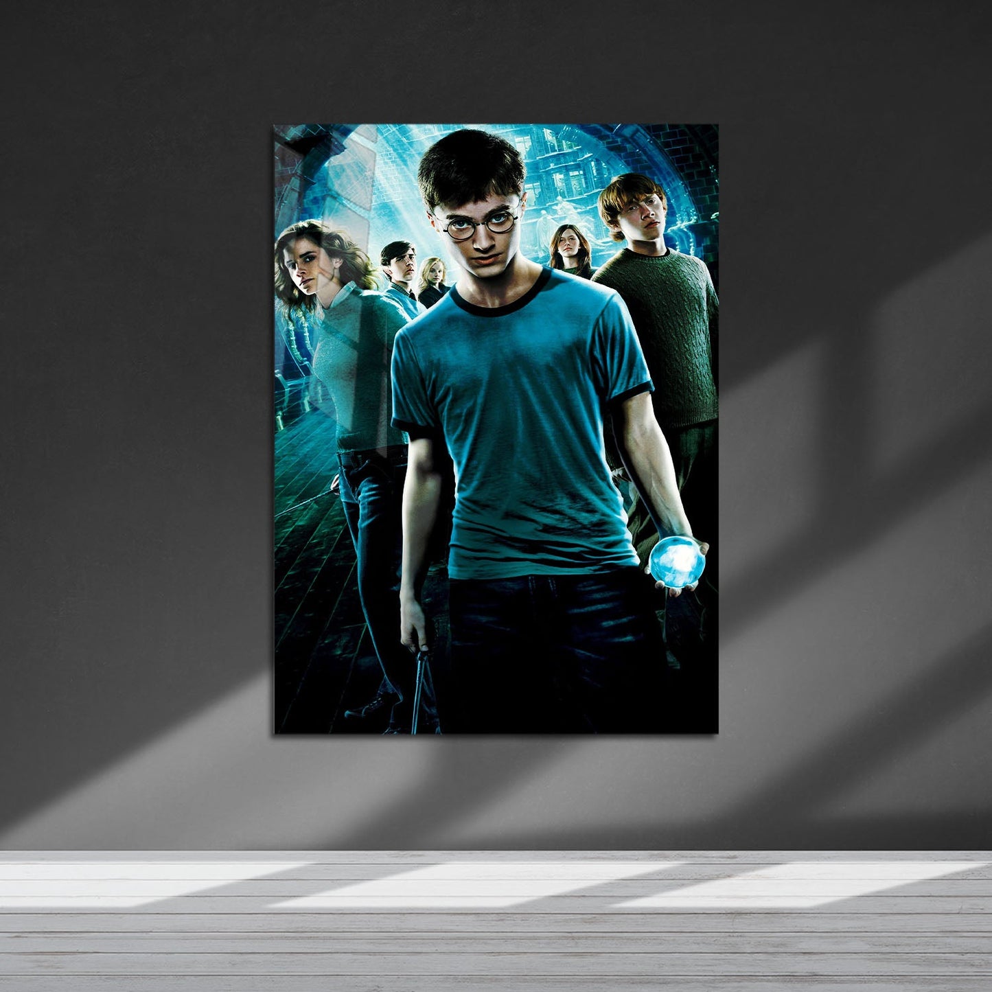 Flex Designs Metal Poster Harry Potter and the Order of the Phoenix Textless 5 x 7" Home Goods - Movie 2007 Movie Metal Poster