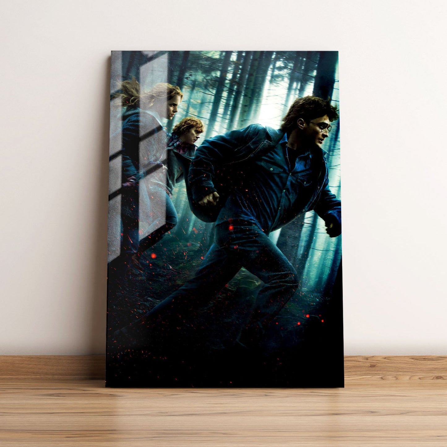 Harry Potter and the Deathly Hallows Part 1 Textless Movie Metal Poster