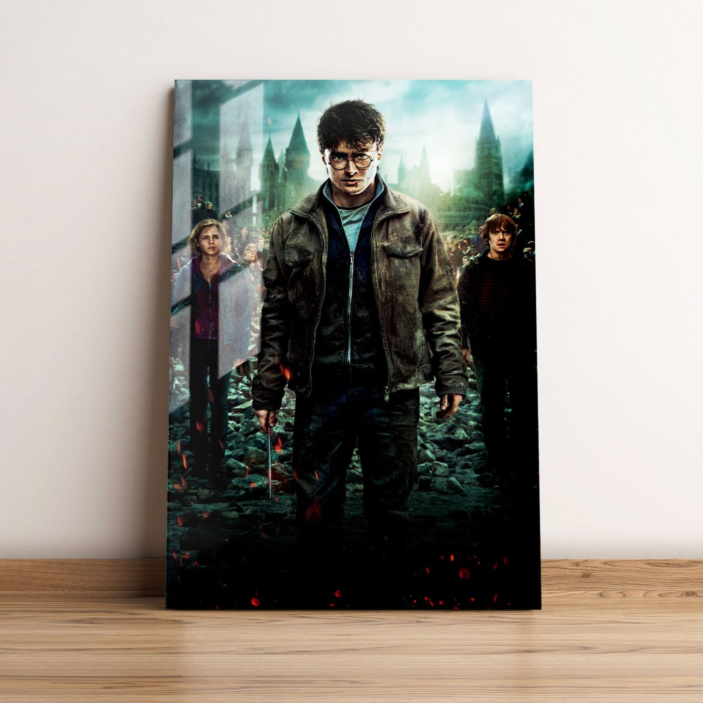 Harry Potter and the Deathly Hallows Part 2 Textless Movie Metal Poster