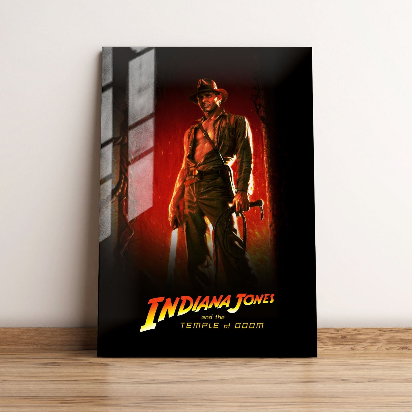 Indiana Jones and the Temple of Doom Movie Metal Poster