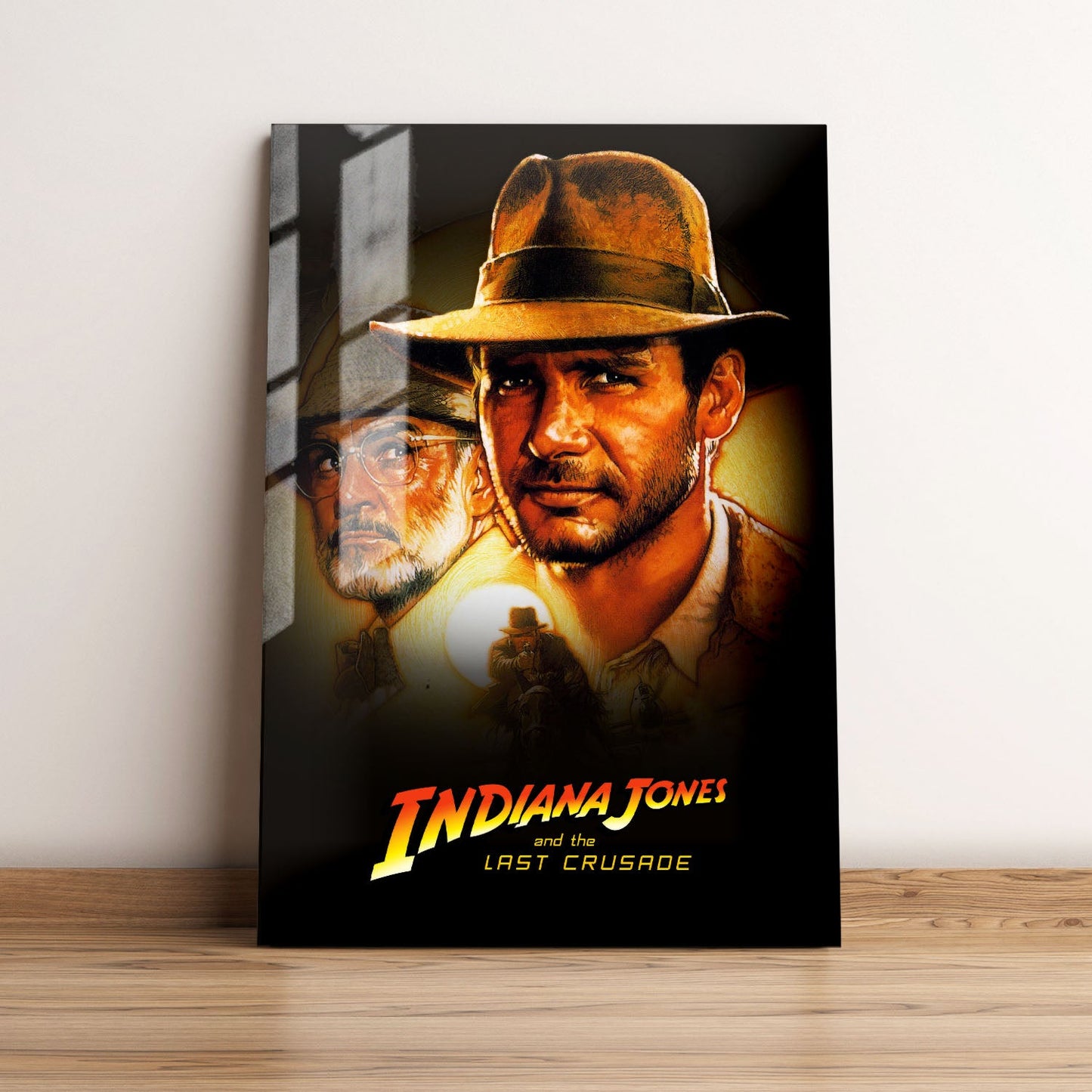 Indiana Jones and the Last Crusade Movie Metal Poster