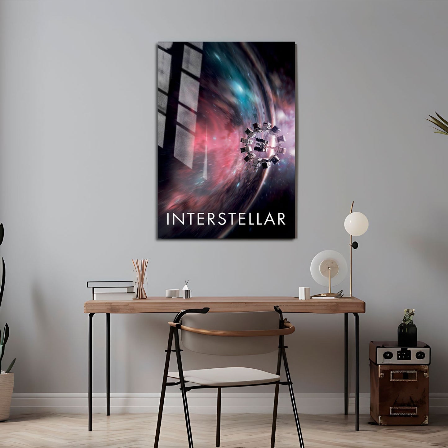 Flex Designs Metal Poster Interstellar Theatrical 24 x 36" Home Goods - Movie 2014 Movie Metal Poster