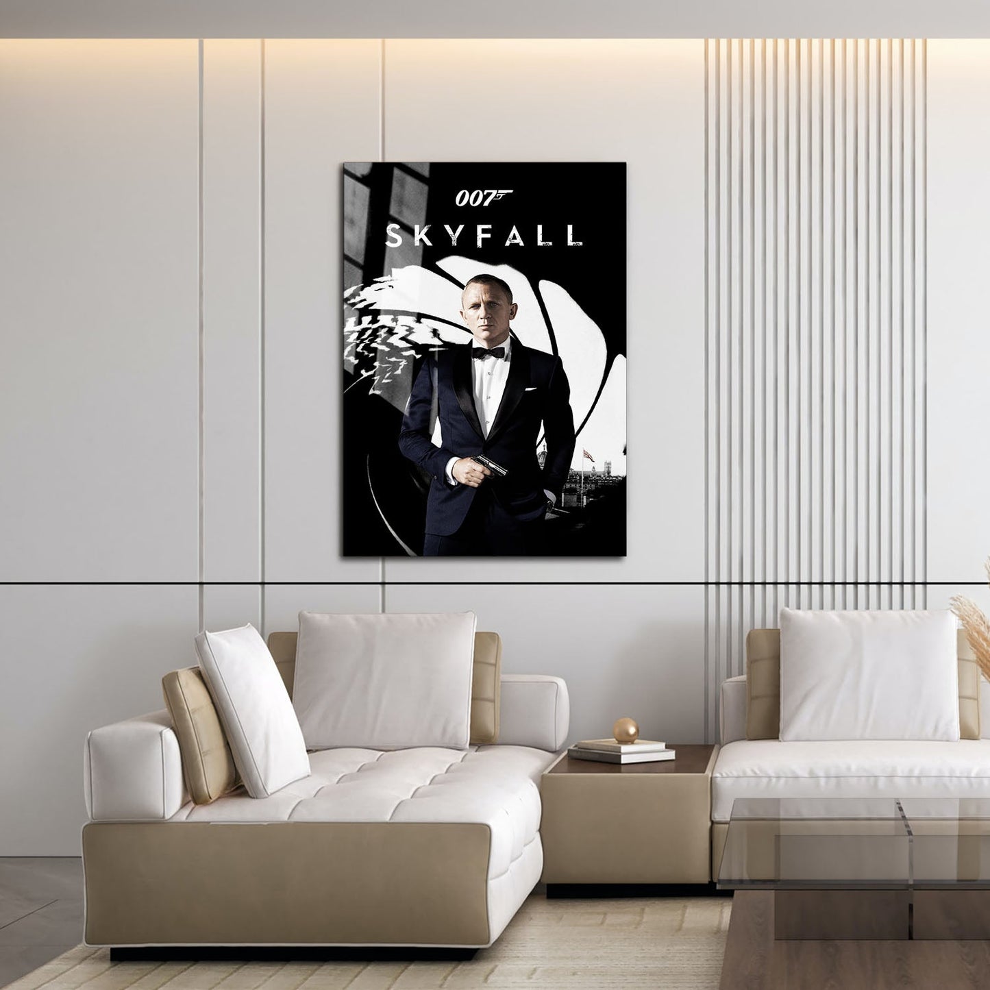 Flex Designs Metal Poster Skyfall 16 x 24" Home Goods - Movie 2012 Movie Metal Poster