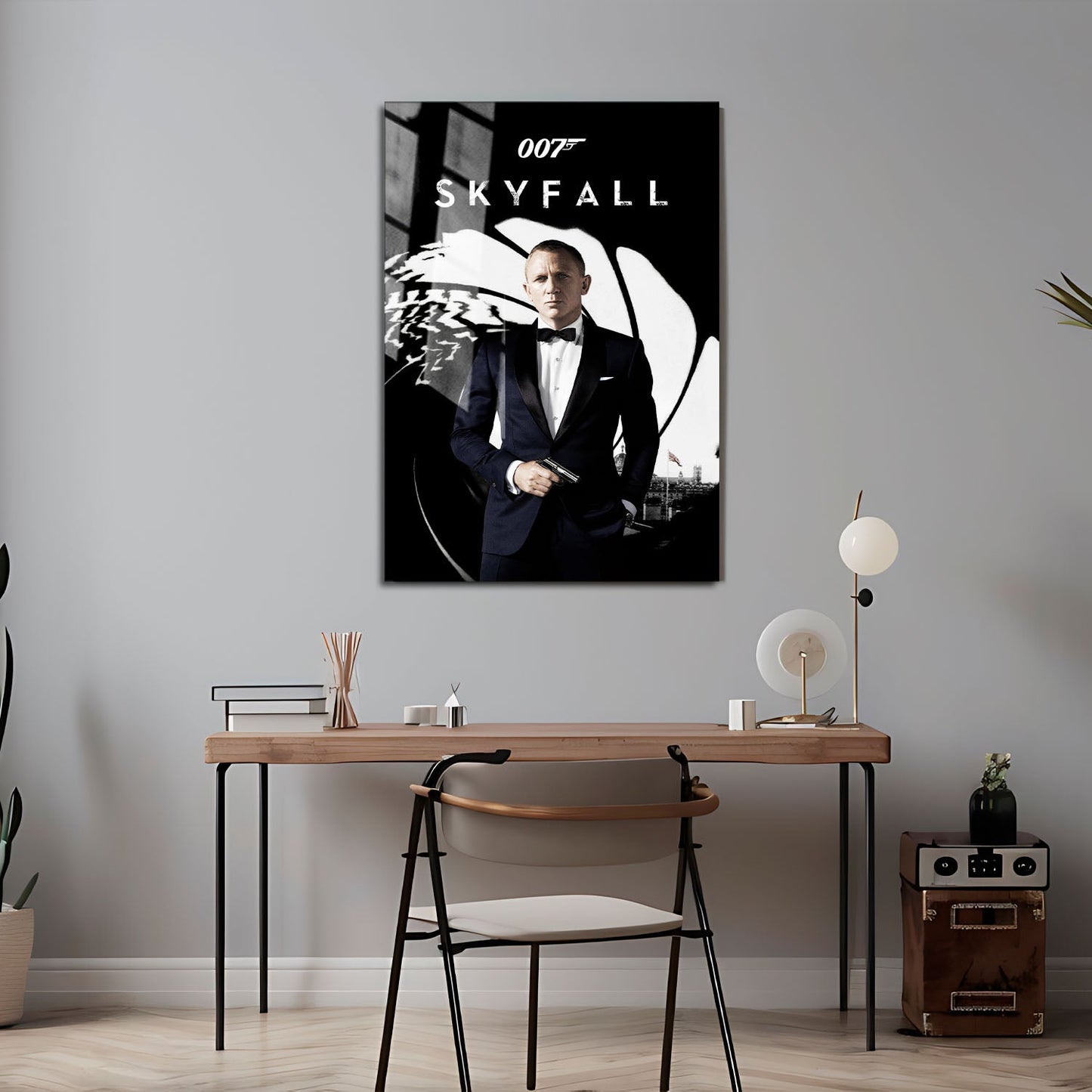 Flex Designs Metal Poster Skyfall 24 x 36" Home Goods - Movie 2012 Movie Metal Poster