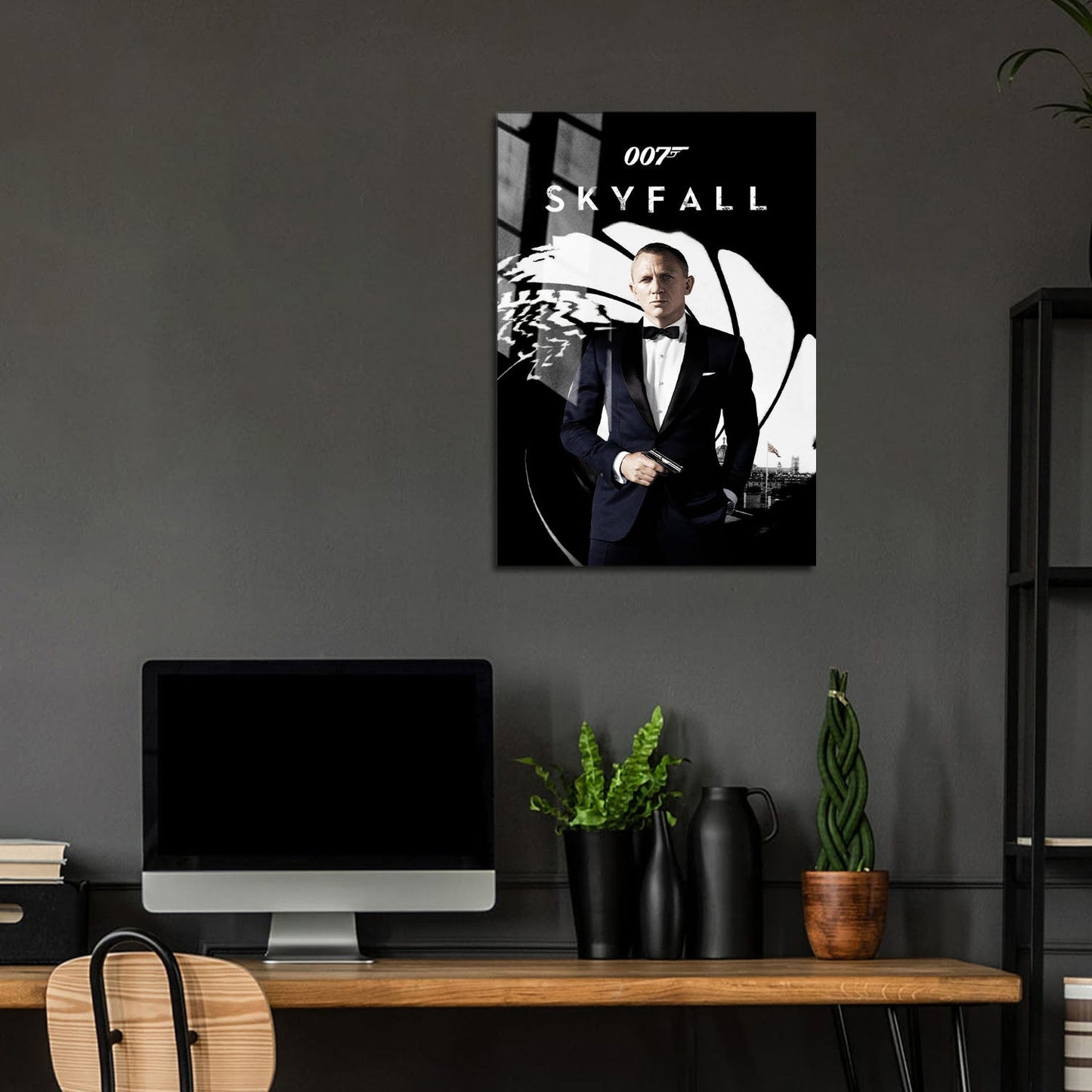 Flex Designs Metal Poster Skyfall 5 x 7" Home Goods - Movie 2012 Movie Metal Poster