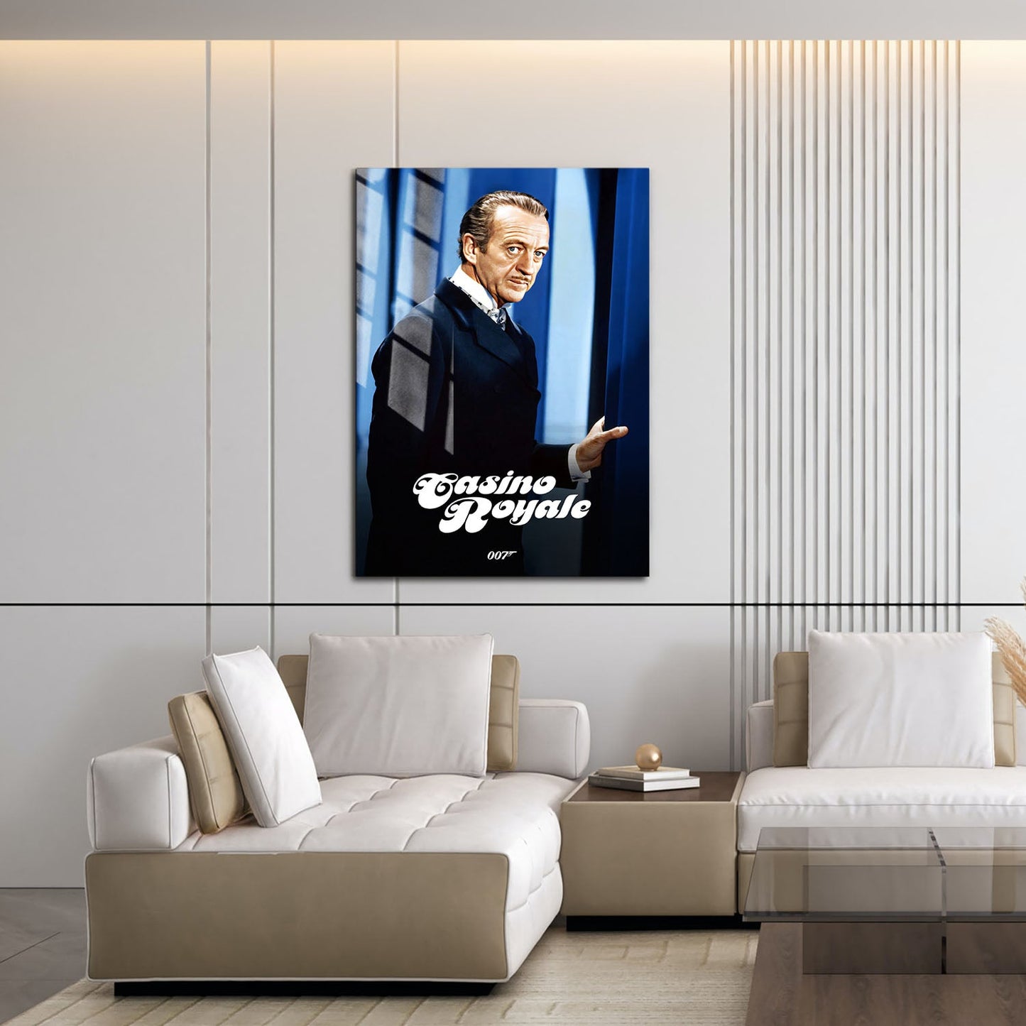 Flex Designs Metal Poster Casino Royale 1967 Classic 16 x 24" Home Goods - Movie 1967 Movie Metal Poster