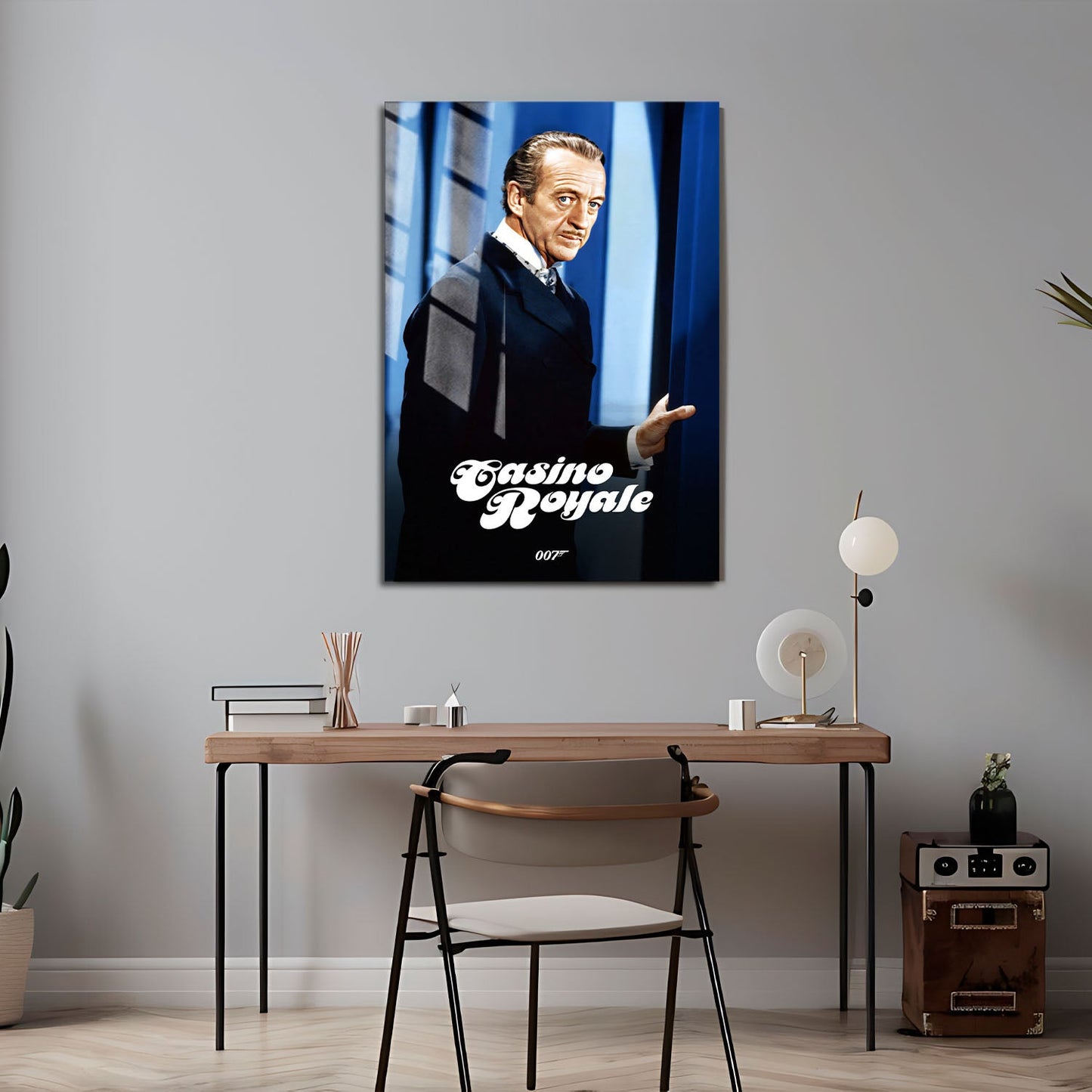 Flex Designs Metal Poster Casino Royale 1967 Classic 24 x 36" Home Goods - Movie 1967 Movie Metal Poster